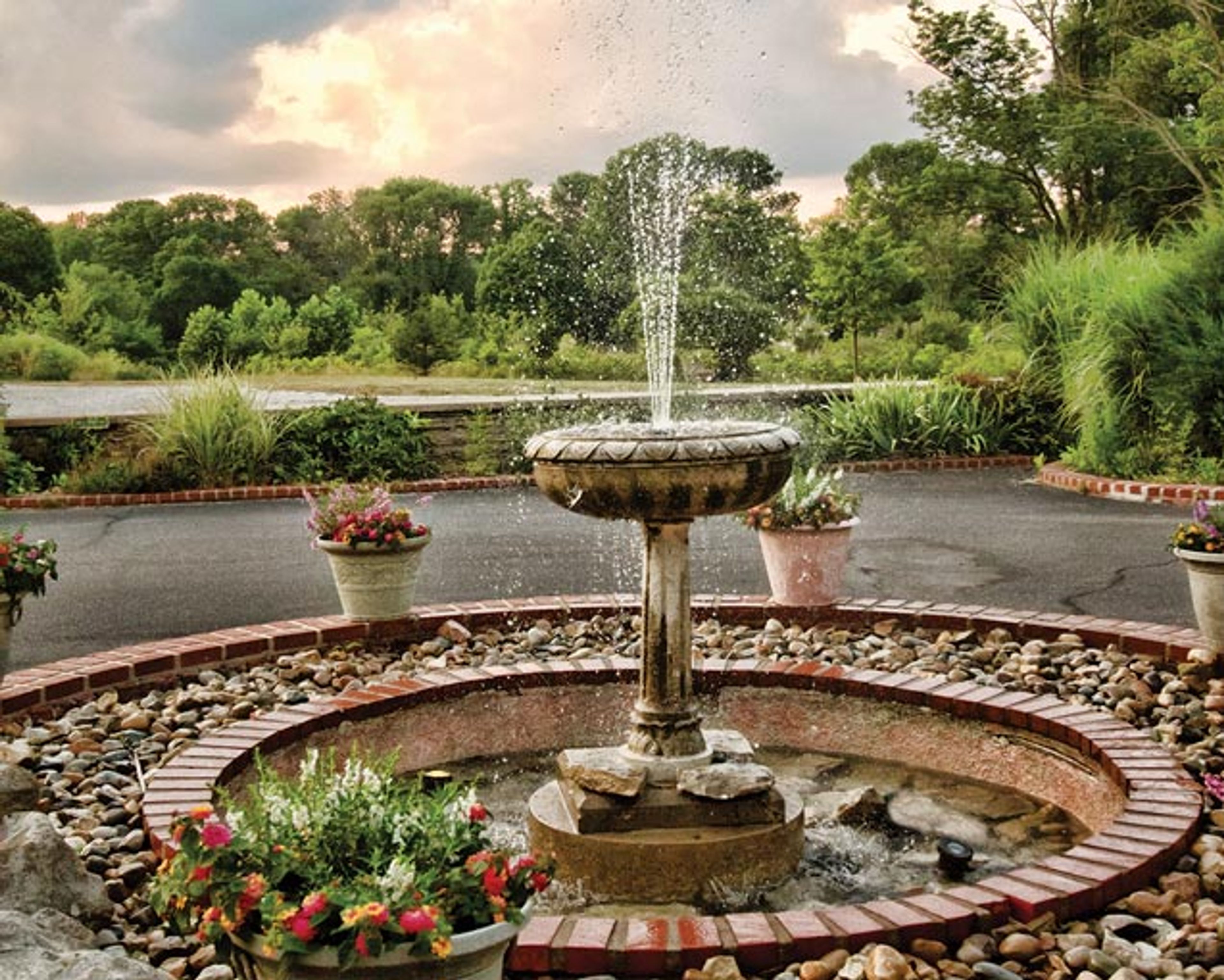 Courtyard, an event space at Deer Park Manor Weddings & Events