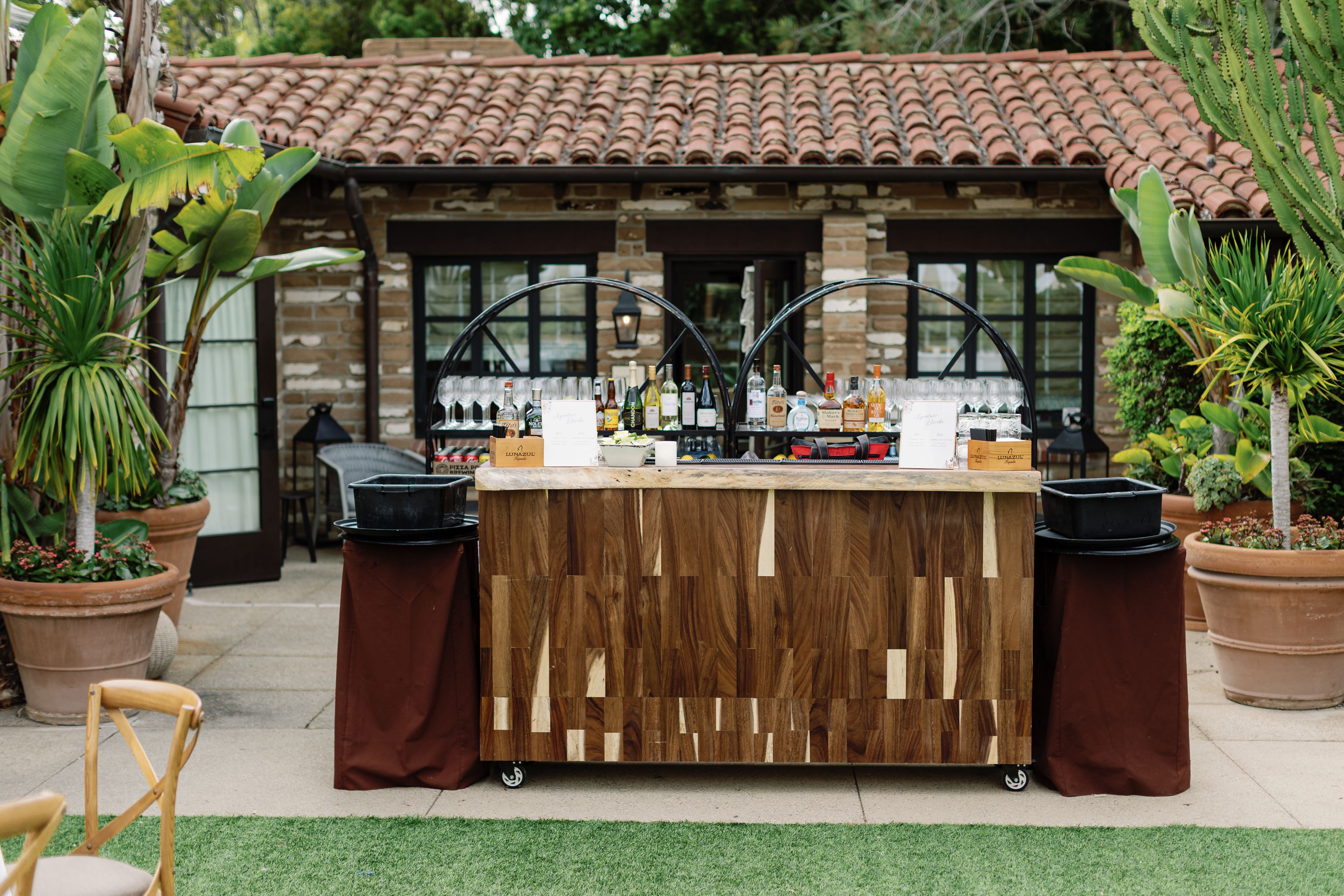 Caretakers Lawn, an event space at Estancia La Jolla Hotel & Spa