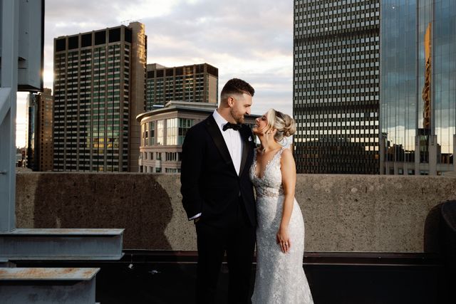 Featured photo from This Romantic Boston Wedding Blends Urban Glamour with Refined Ballroom Style