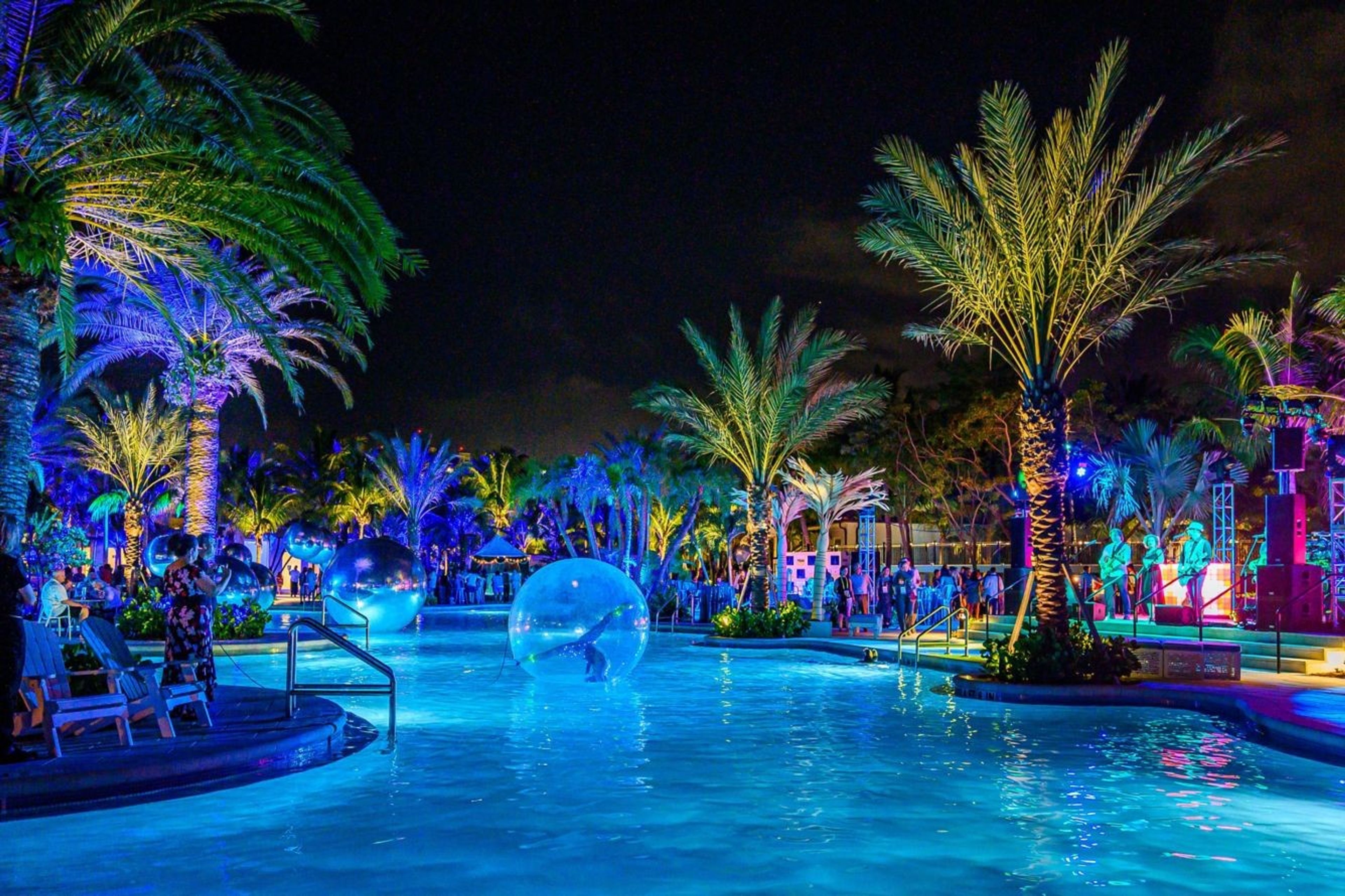 Tidal Cove, an event space at JW Marriott Miami Turnberry Resort and Spa