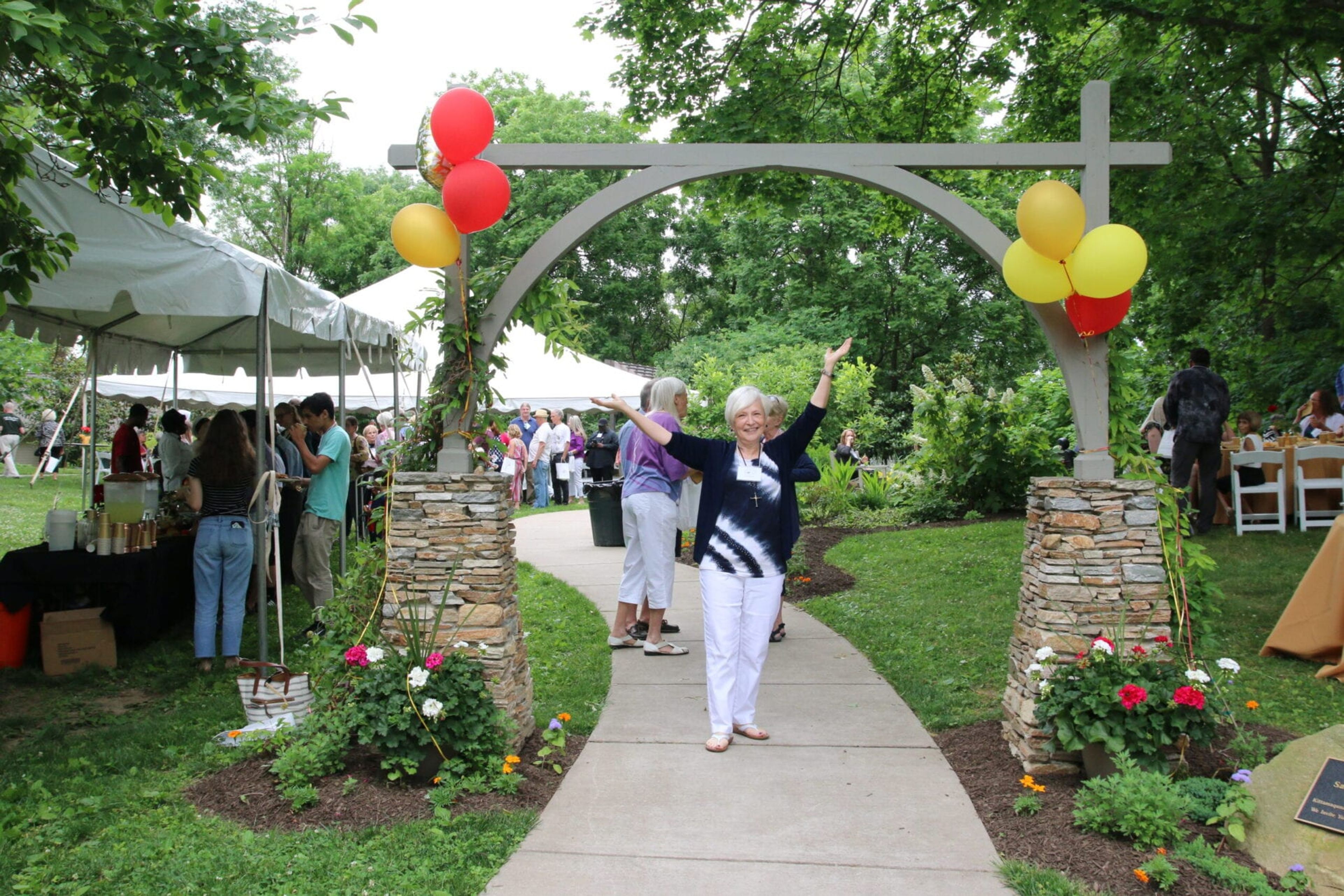 The Sacred Garden, an event space at Oliver's Carriage House