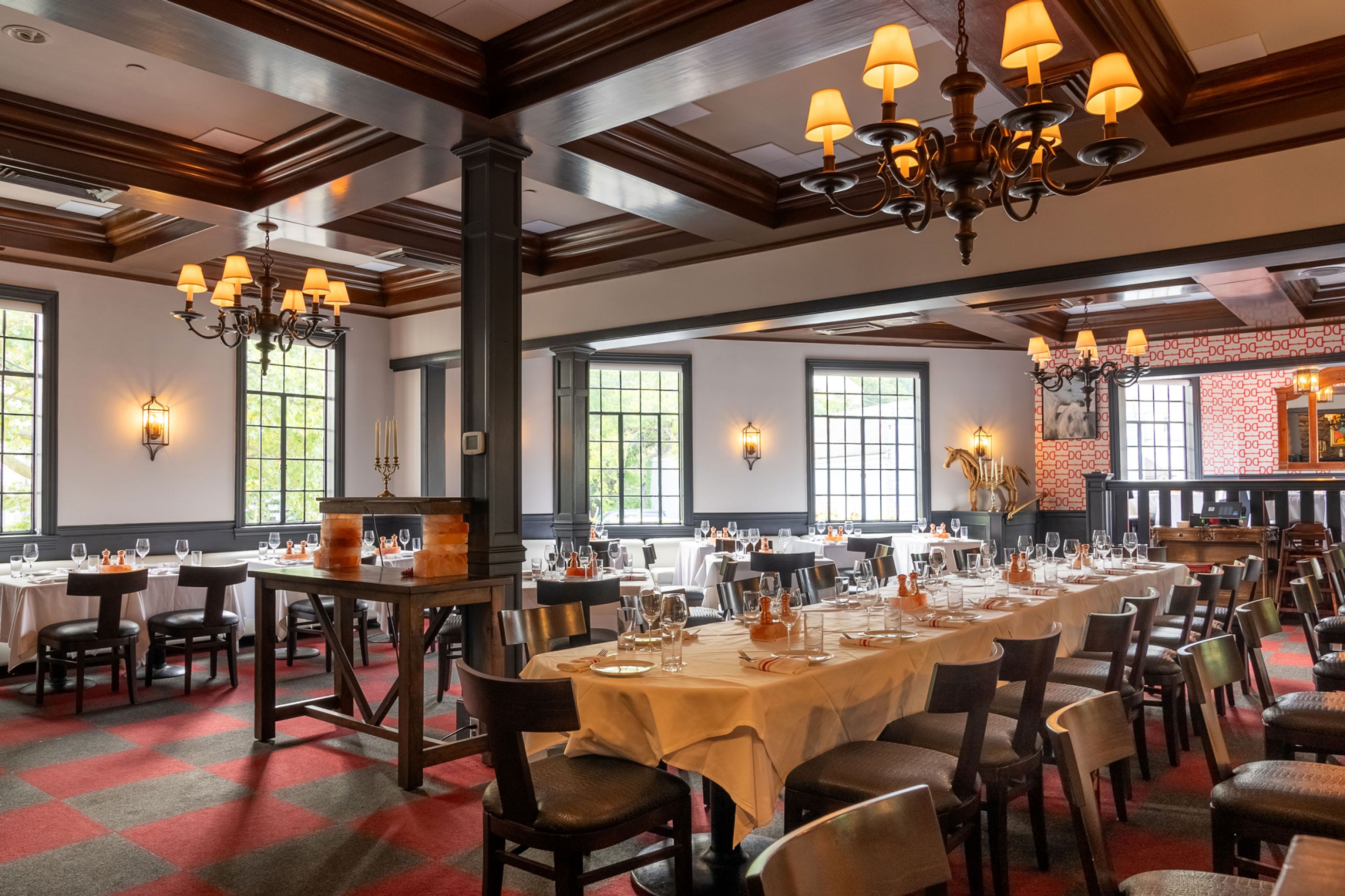 Main Dining Room, an event space at The Bernards Inn