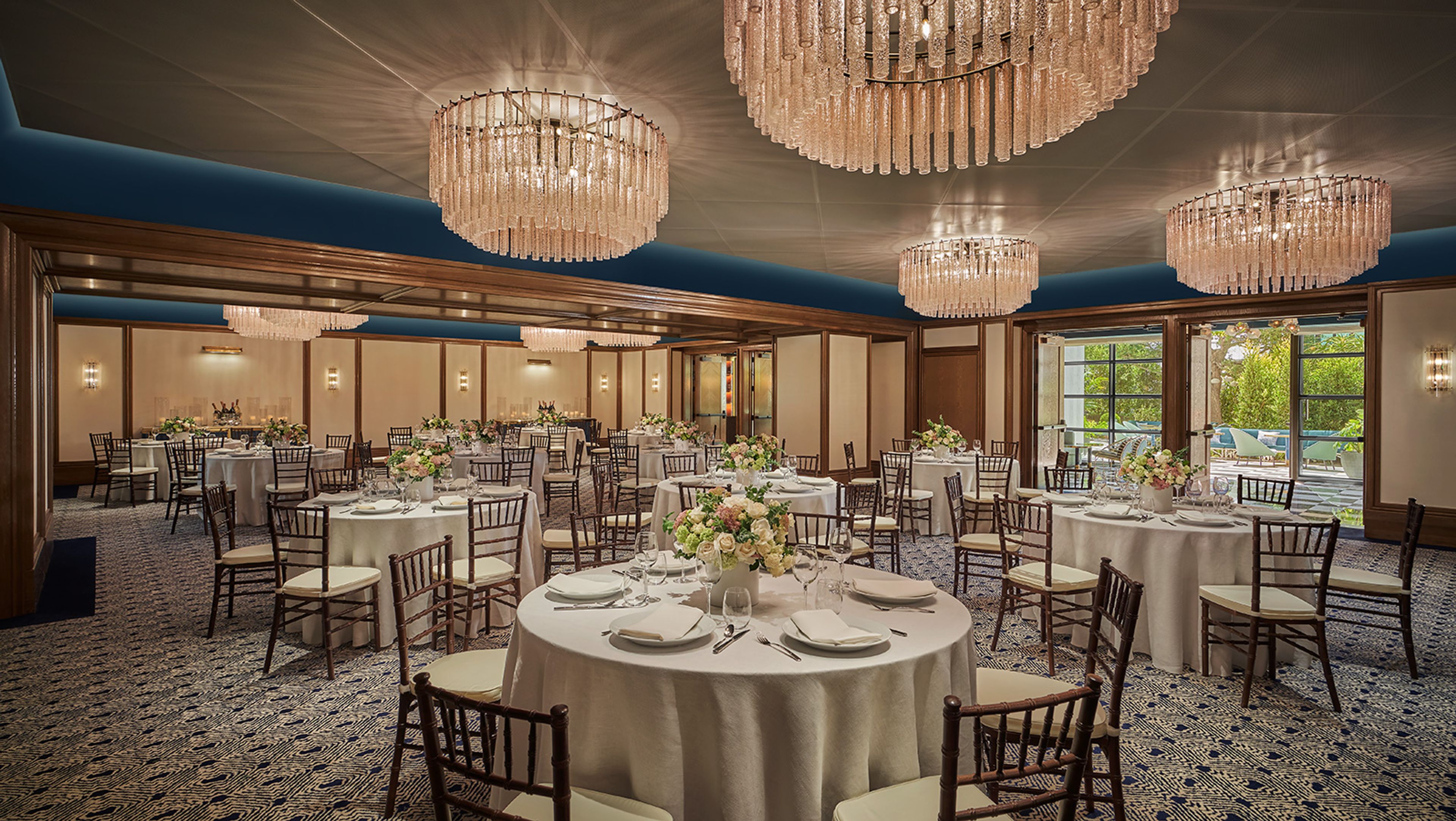 The Ballroom, an event space at The Sun Rose West Hollywood