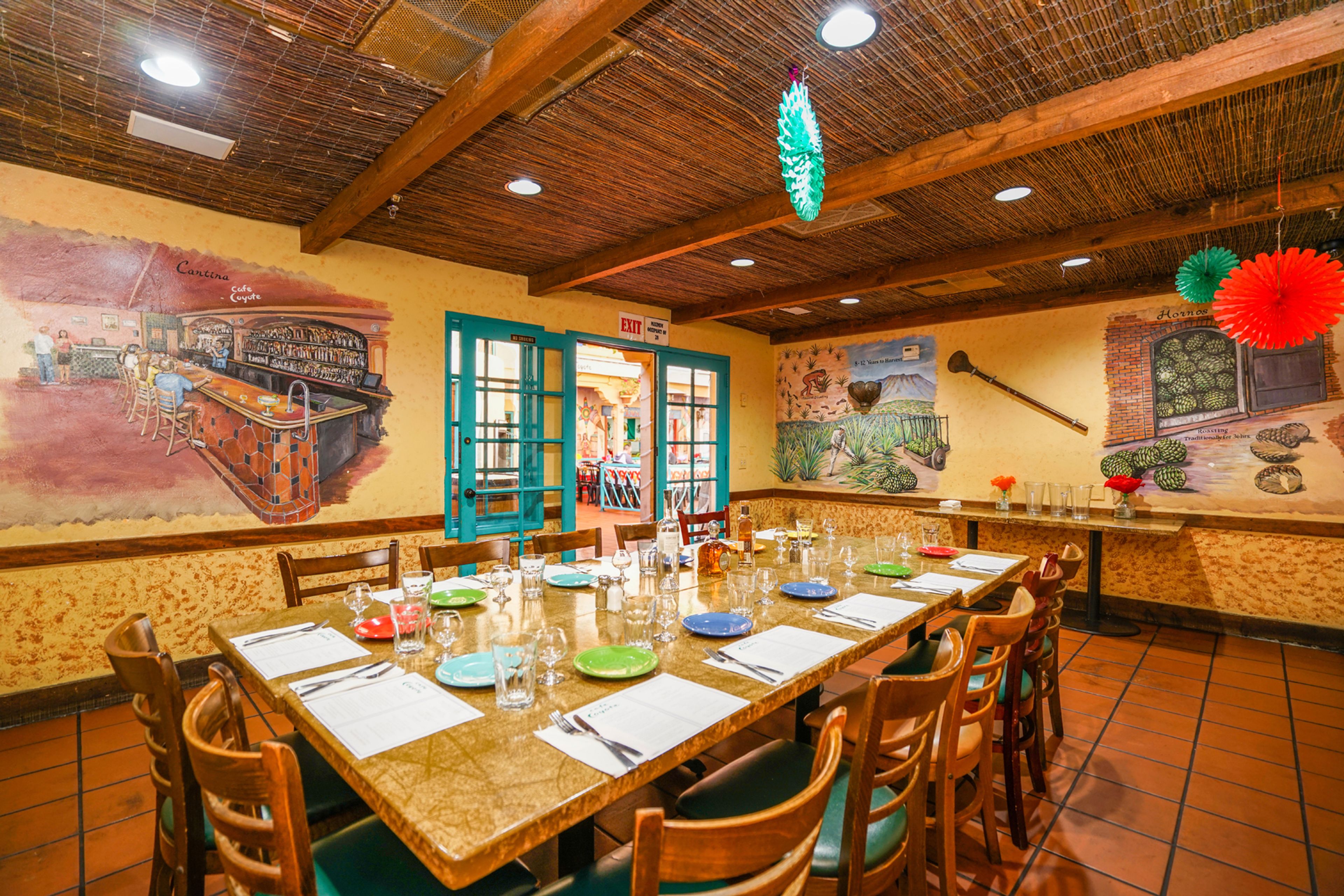 Guadalajara Tequila Room, an event space at Cafe Coyote