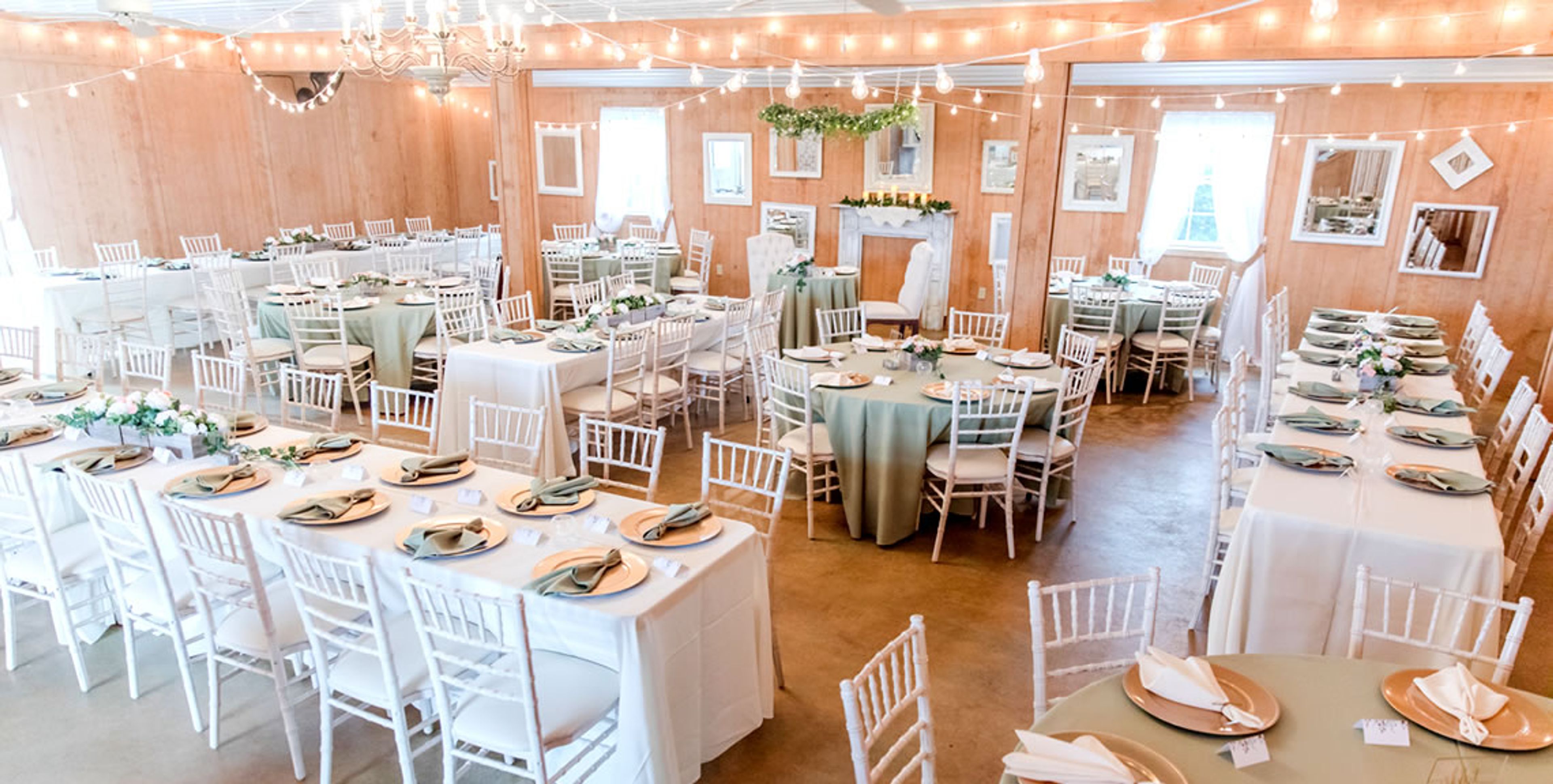 The Barn, an event space at Flora Corner Farm