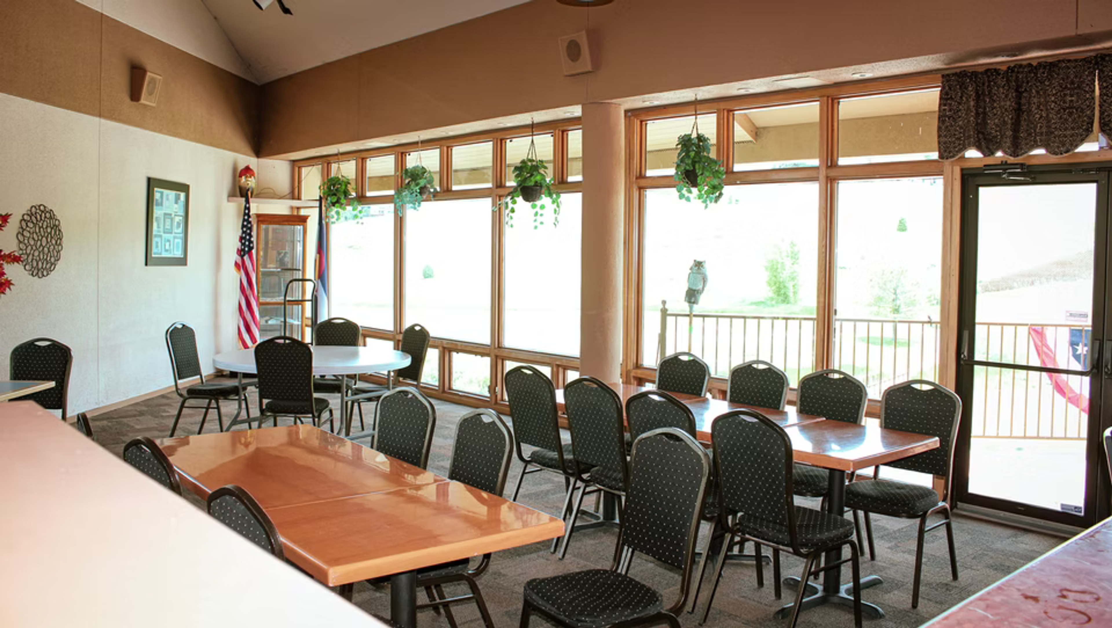 East Room, an event space at Meadows Golf Club