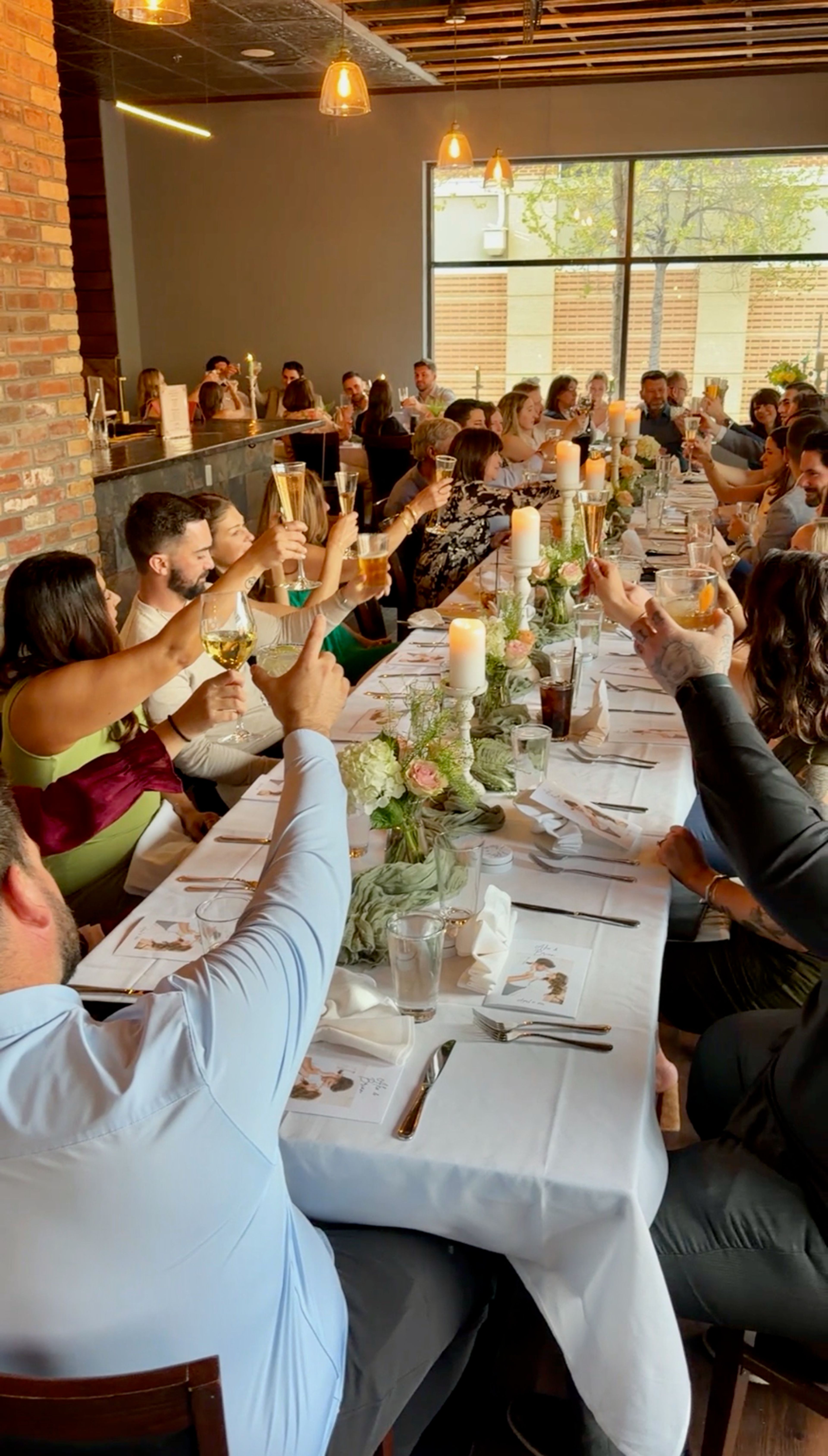 Restaurant Celebrations — Dining & Cocktail Layouts, an event space at Falcon & Fig
