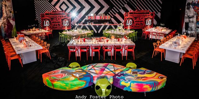 Featured photo from Artsy Bar Mitzvah at Milburn Sports Academy in Millburn, NJ