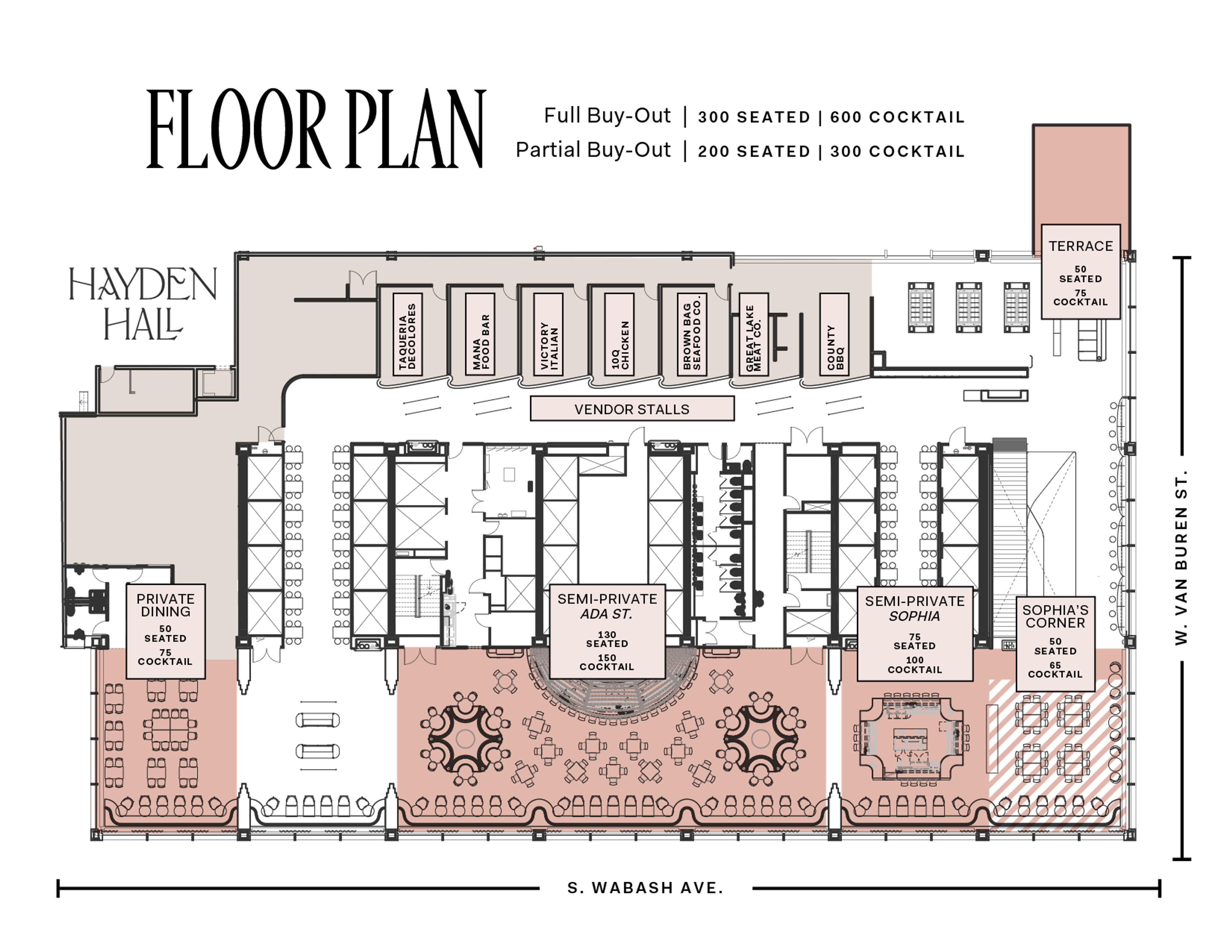 Hayden Hall, an event space at Hayden Hall