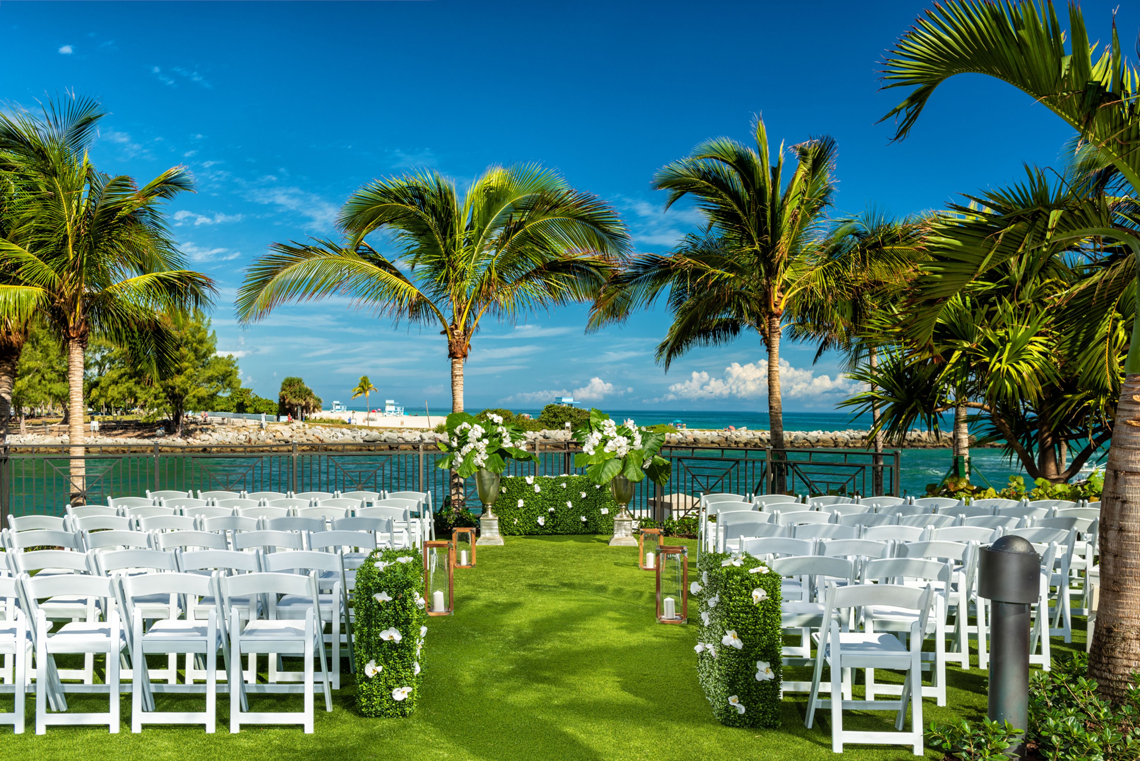 Water's Edge, an event space at The Ritz-Carlton Bal Harbour
