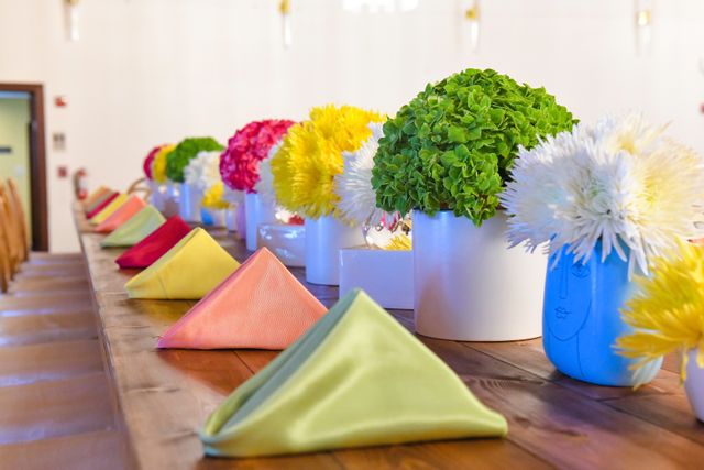 Featured photo from Vibrant Spring Garden Bat Mitzvah at Temple Israel in Miami, FL