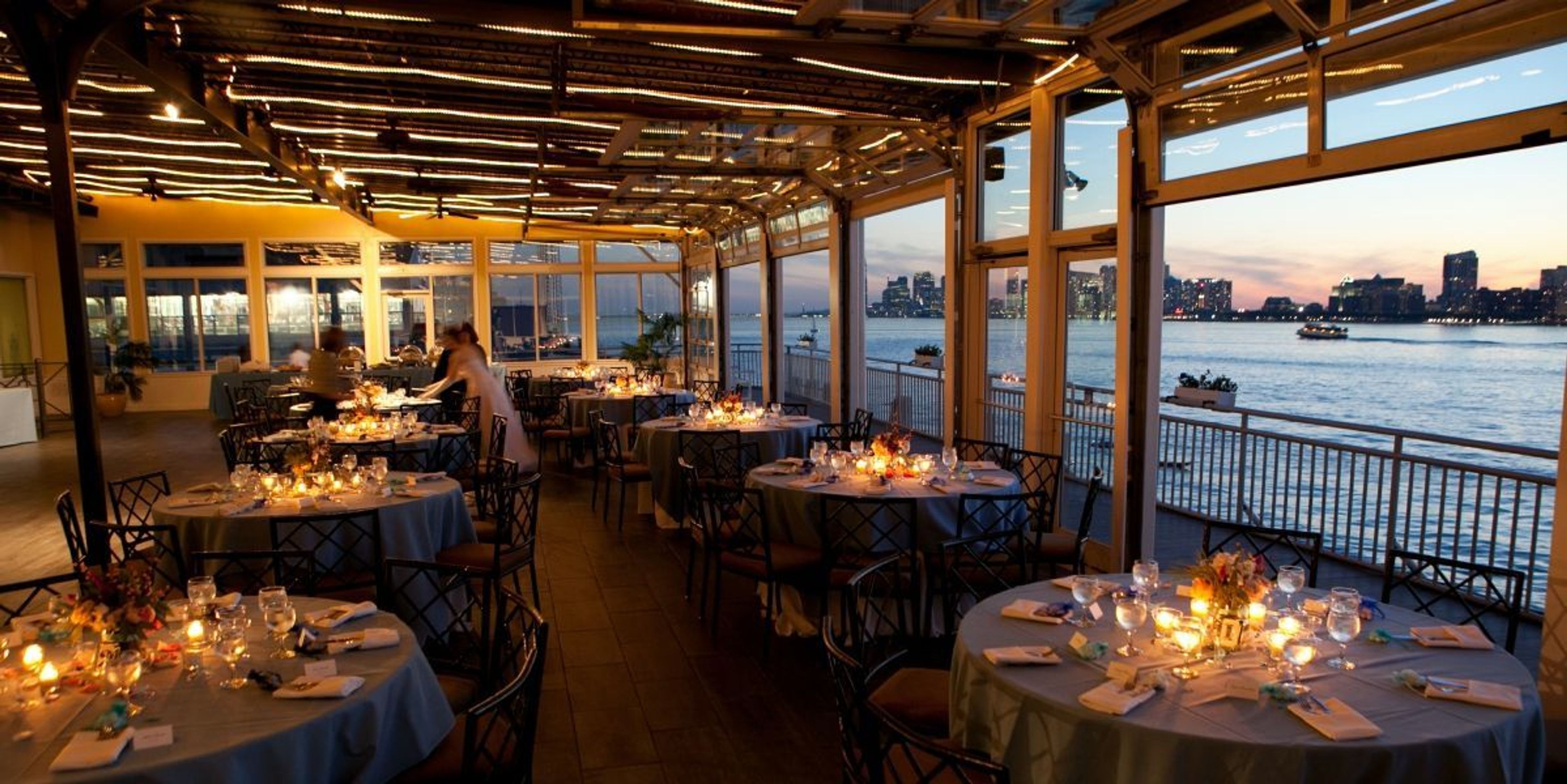Sunset Terrace, an event space at Sunset Terrace at Chelsea Piers