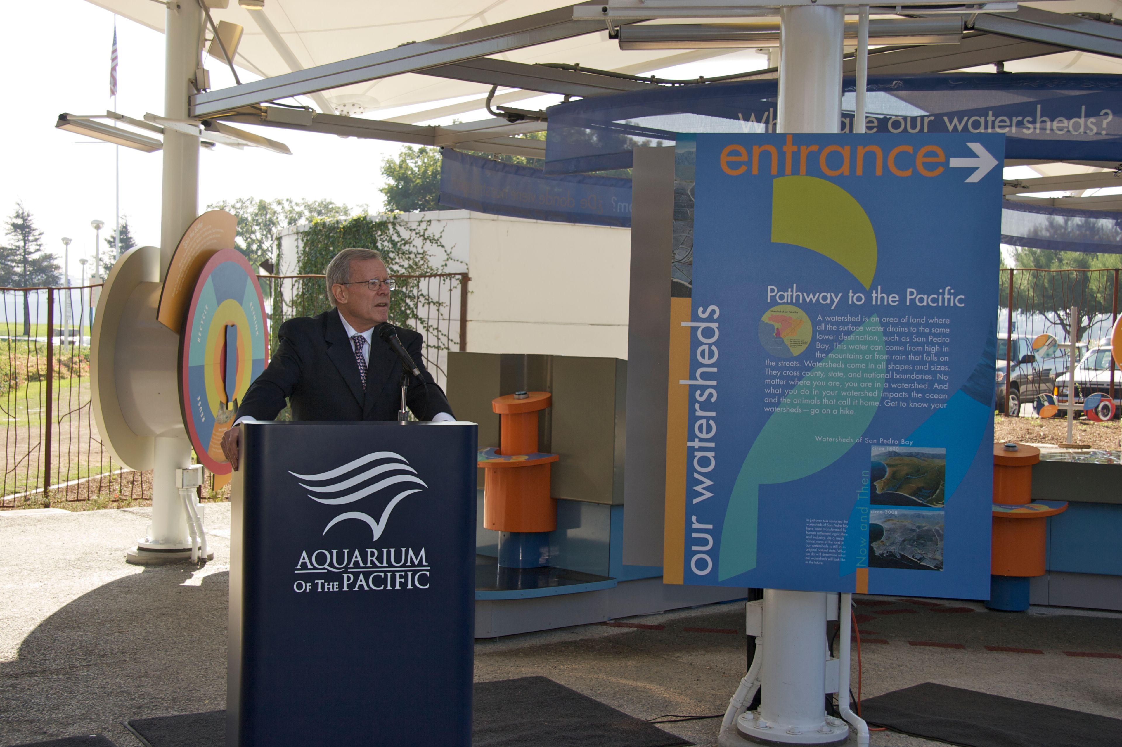 The Watershed, an event space at Aquarium of the Pacific