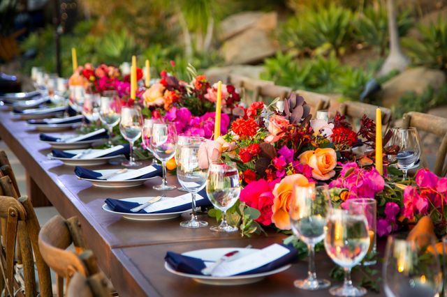 Featured photo from Vibrant Floral Wedding at Humminbird Nest Ranch in Los Angeles, CA