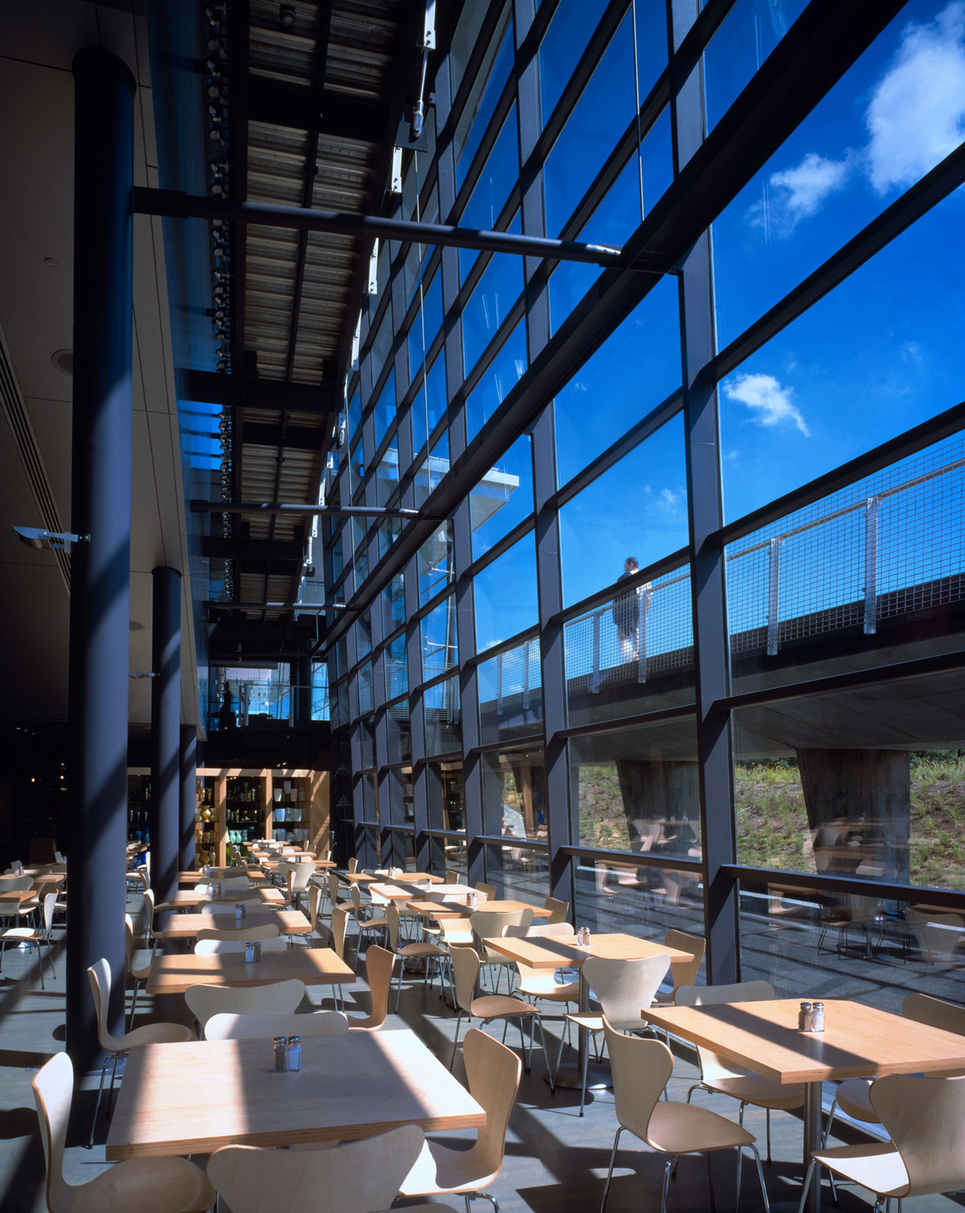 The Café, an event space at Corning Museum of Glass