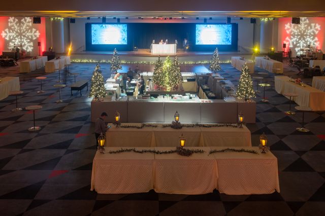 Featured photo from Glamorous Winter Wonderland Themed Cocktail Party at Javits Center in New York, New York