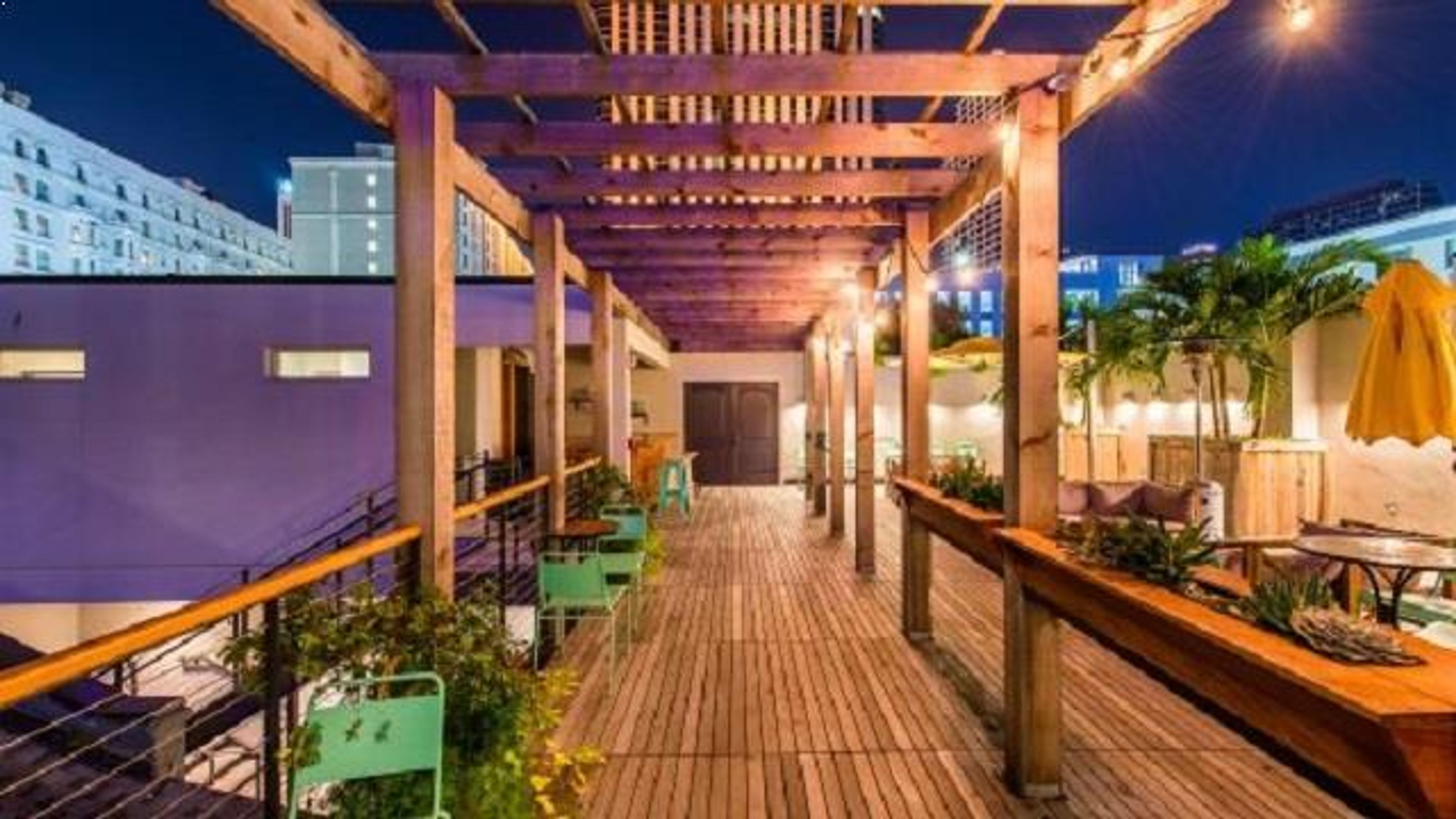 Rooftop Bar, an event space at Catahoula Hotel