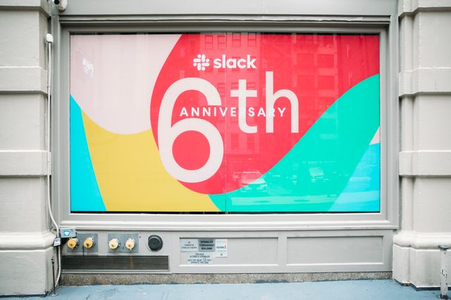 Featured photo from Slack 6th Anniversary