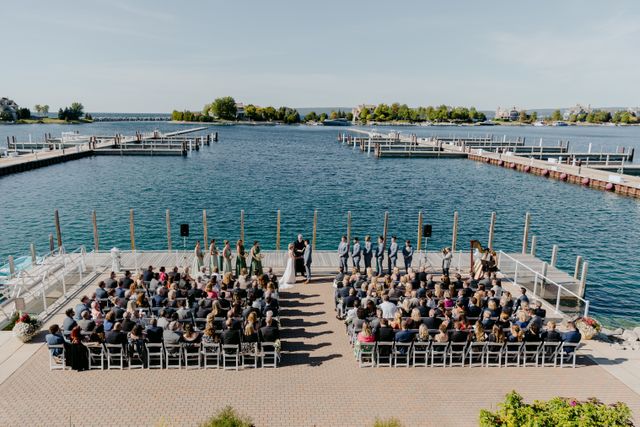Featured photo from Romantic Lakeside Wedding at Bay Harbor Yacht Club in Petoskey, MI