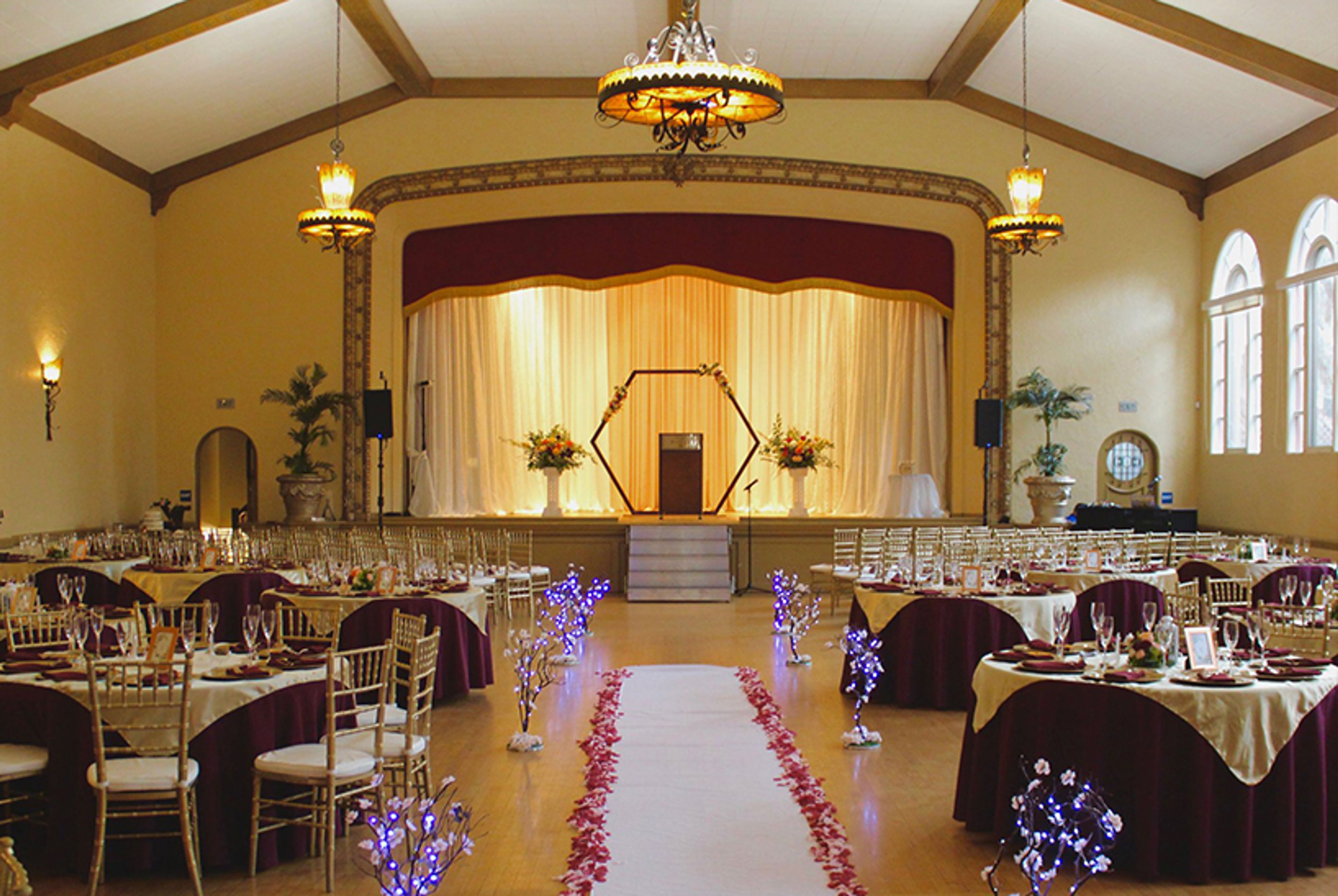 The Historic Landmark Venue, an event space at The San Jose Woman's Club