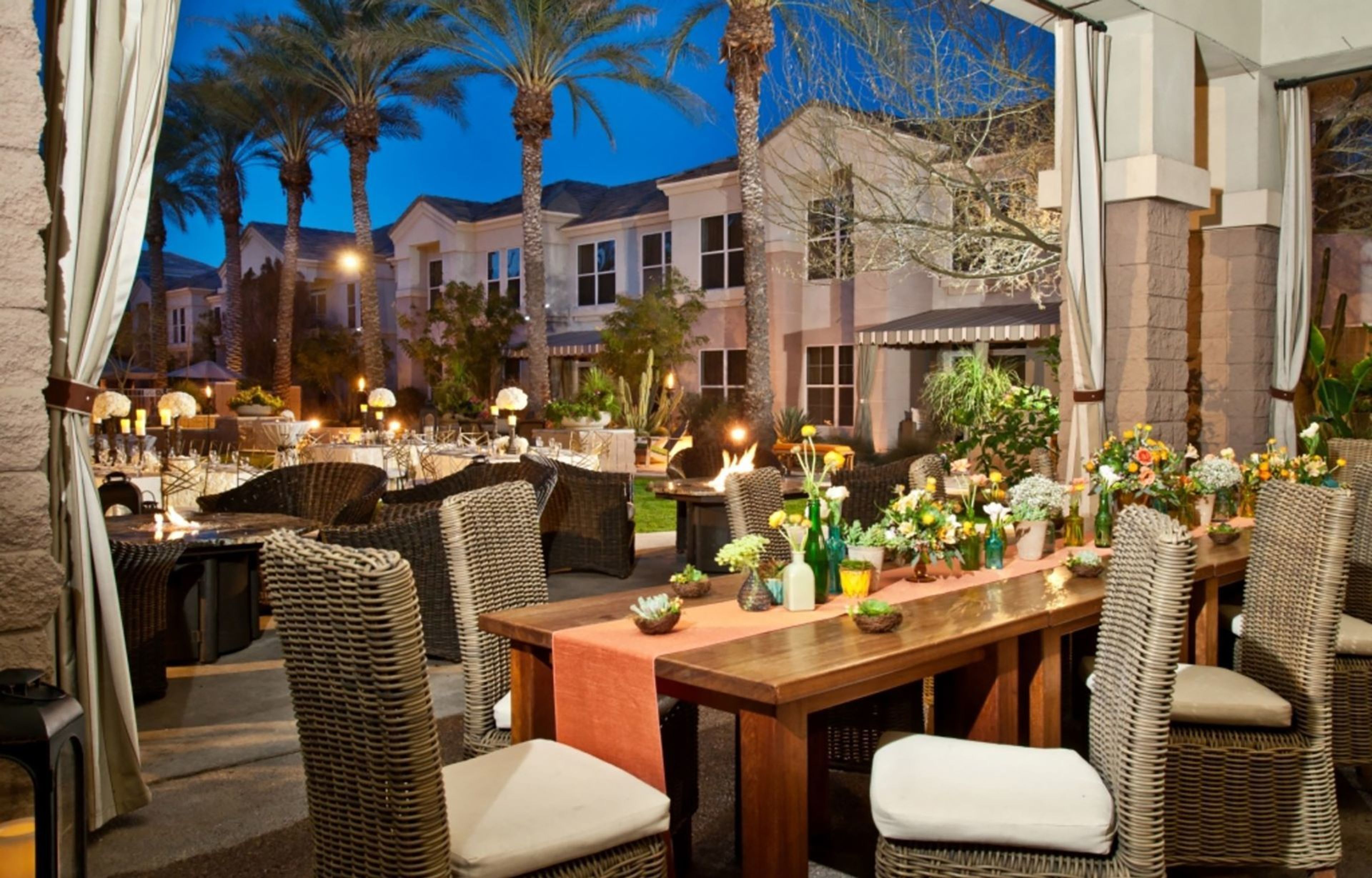 Oasis, an event space at Gainey Suites Hotel