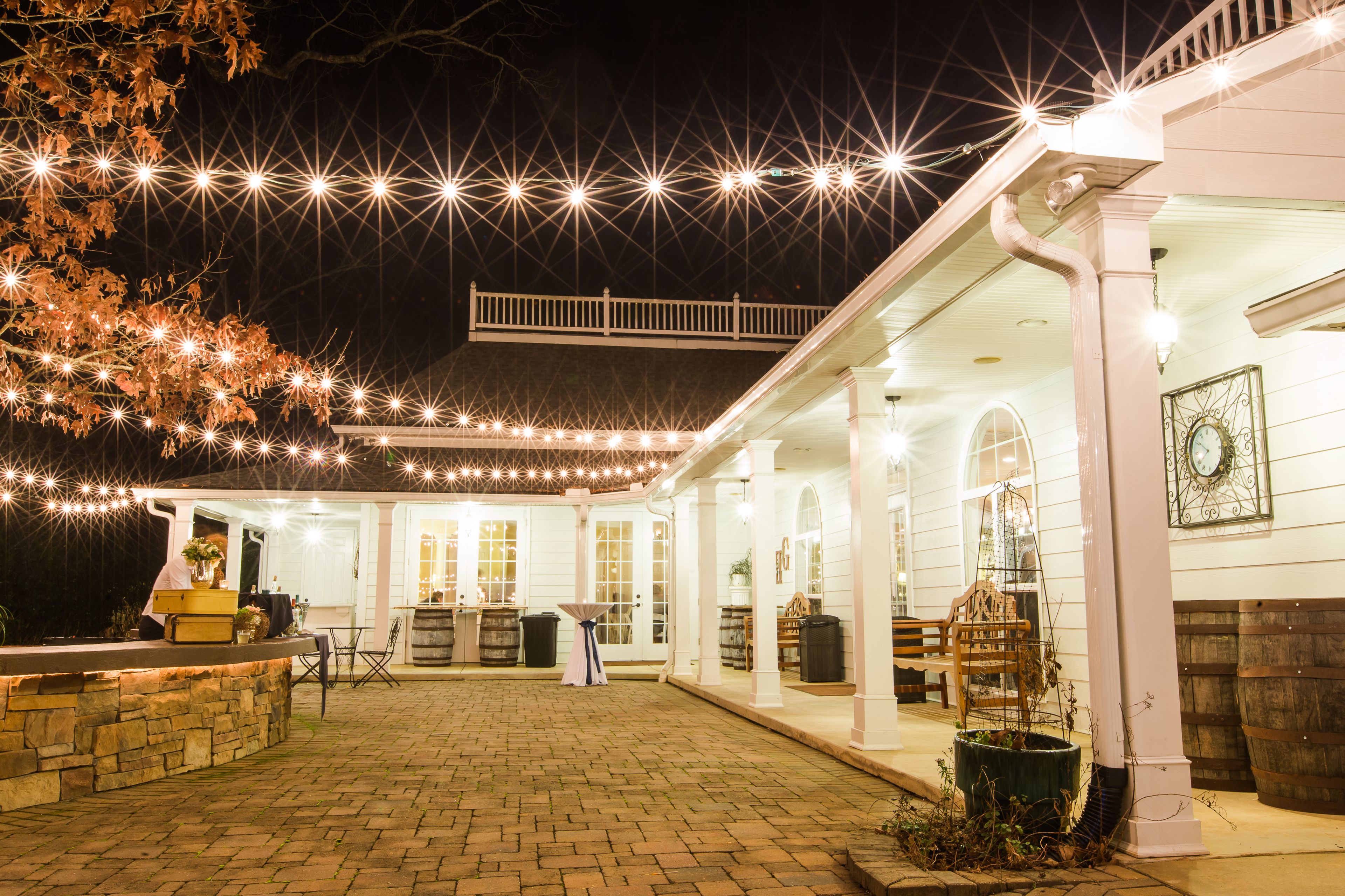 Courtyard, an event space at The Thompson House