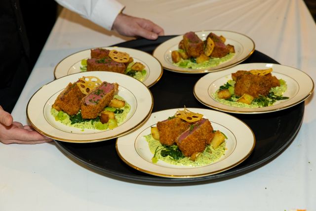 Featured photo from Indulge in This Corporate Event at California Science Center with Inventive Small Bites and Curated Food Stations