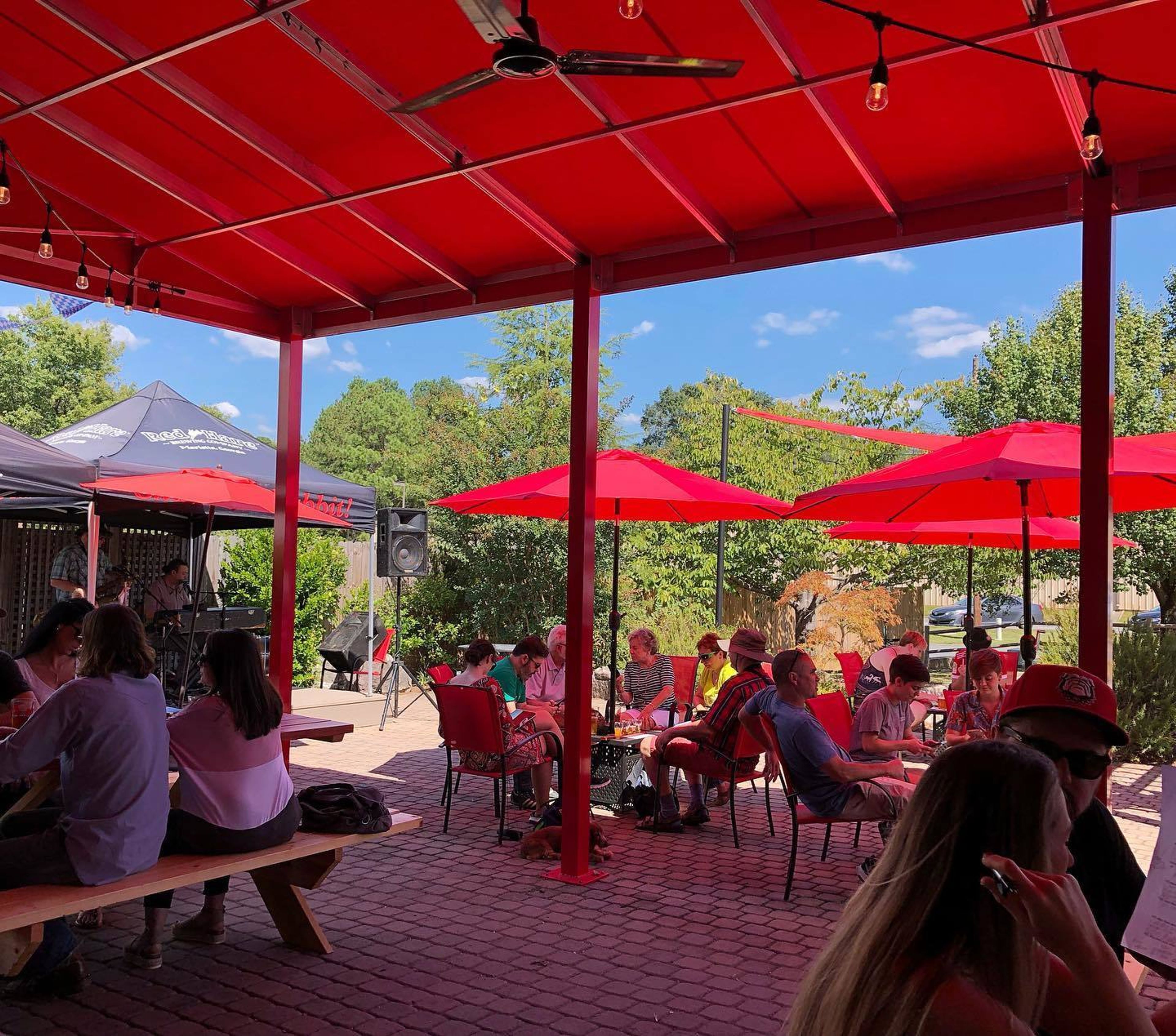Patio, an event space at Red Hare Brewing Company