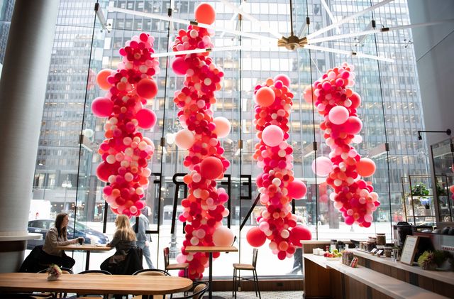 Featured photo from Colorful Balloon Installatino at St. Jane Hotel in Chicago, IL