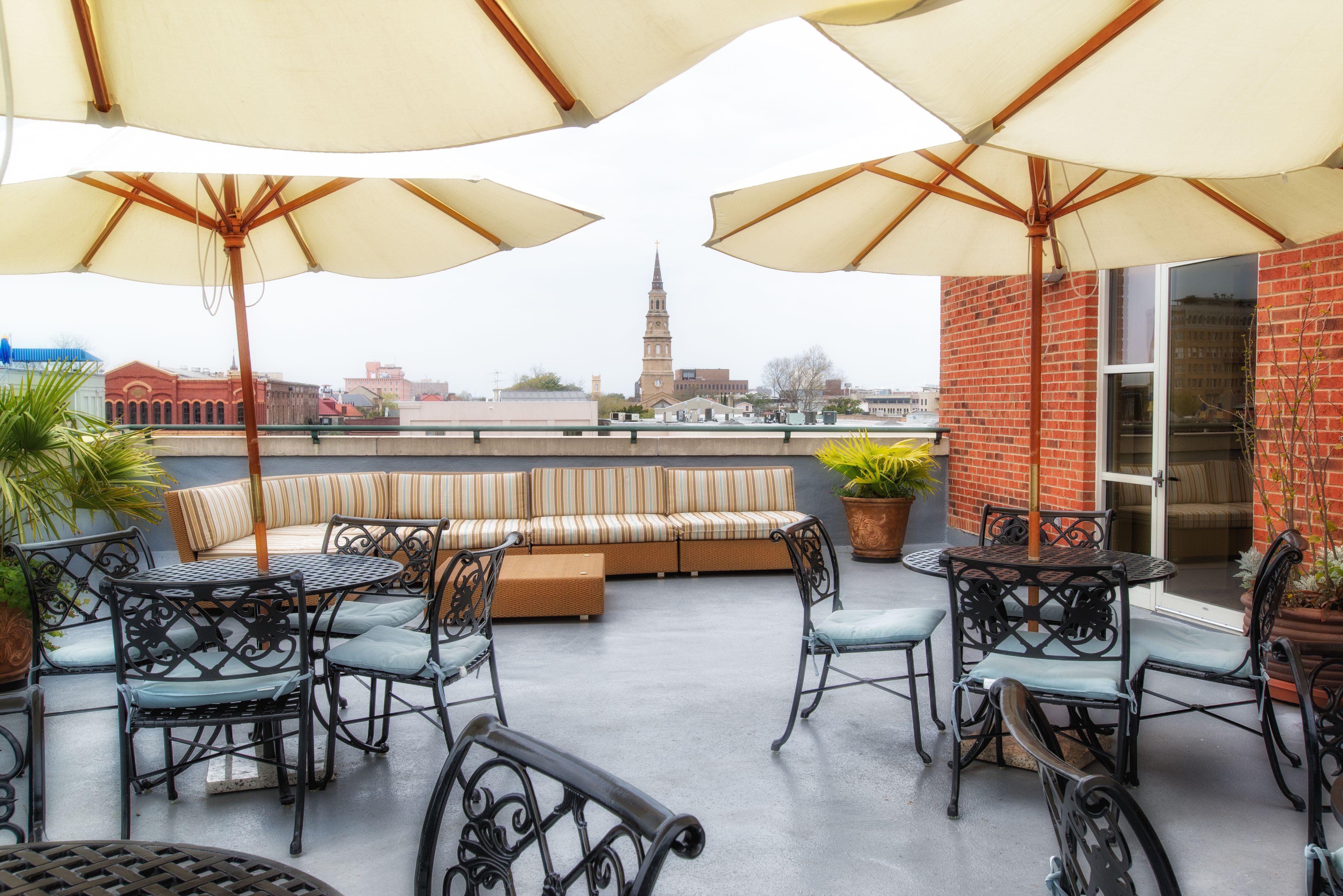 The Rooftop Terrace, an event space at HarbourView Inn
