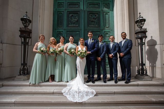 Featured photo from Hannah & Chadi Chicago Themed Wedding