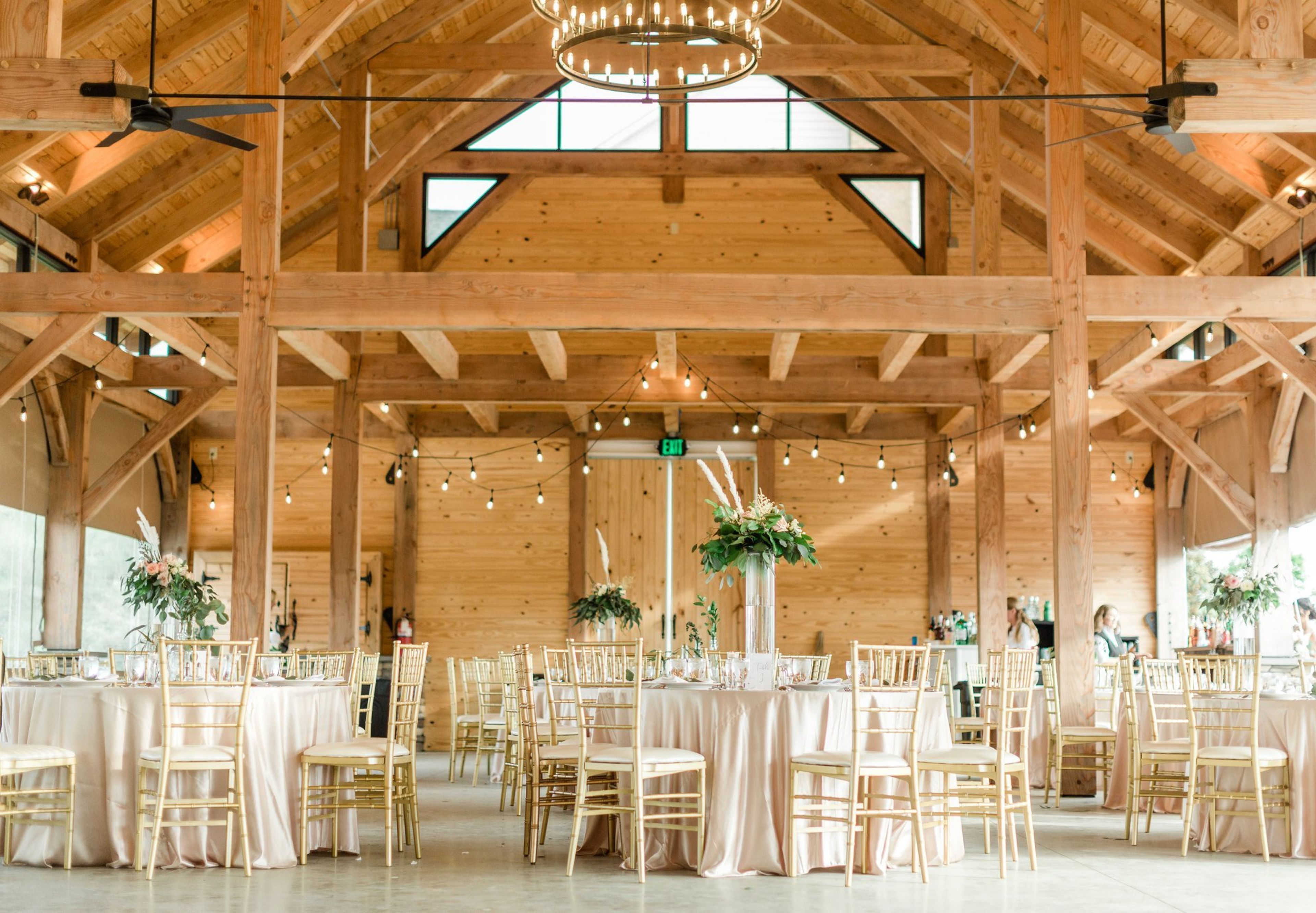 Indoor Reception Space, an event space at Weatherly Farm
