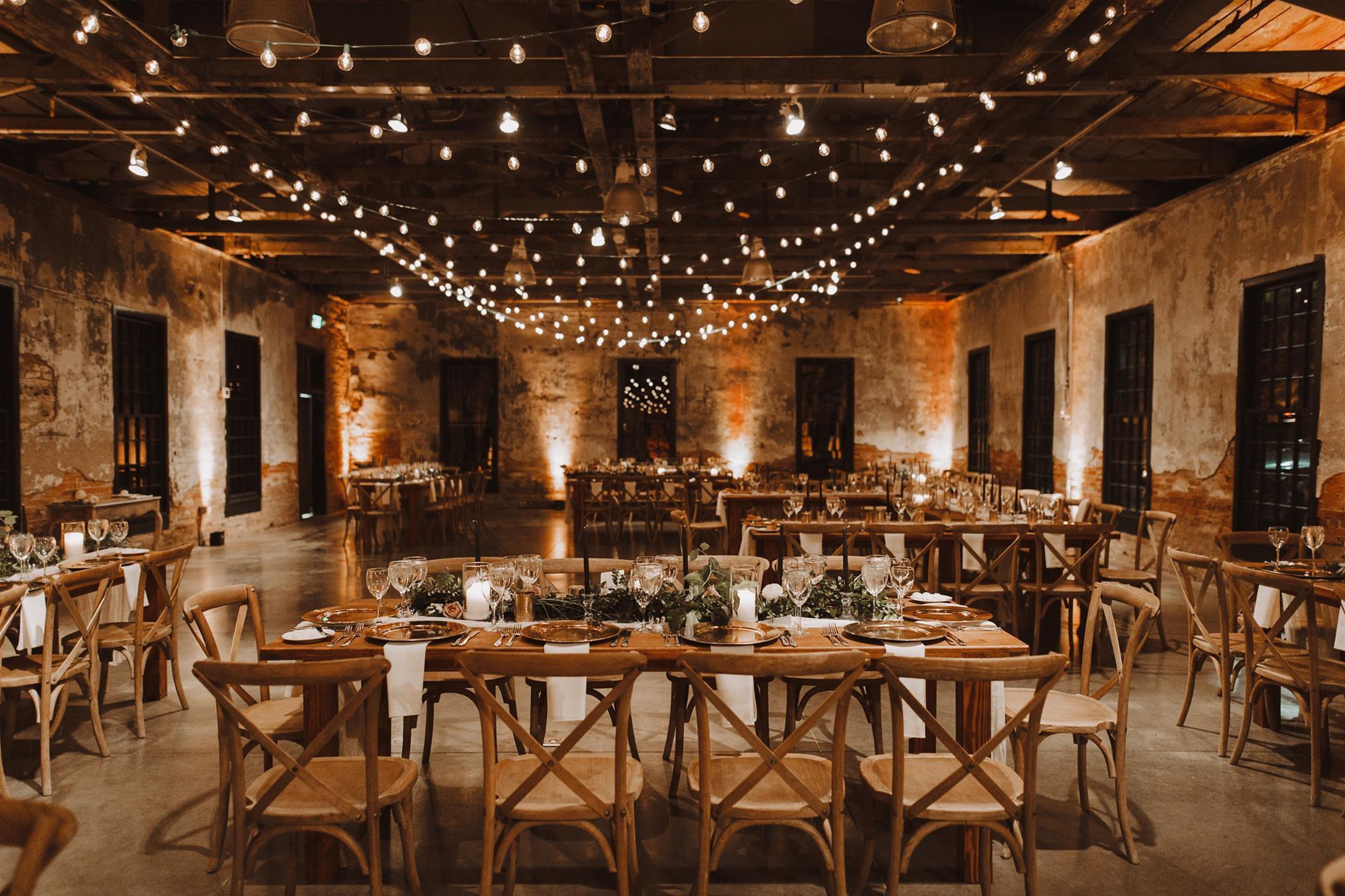 Indoor Reception Space, an event space at Dye House