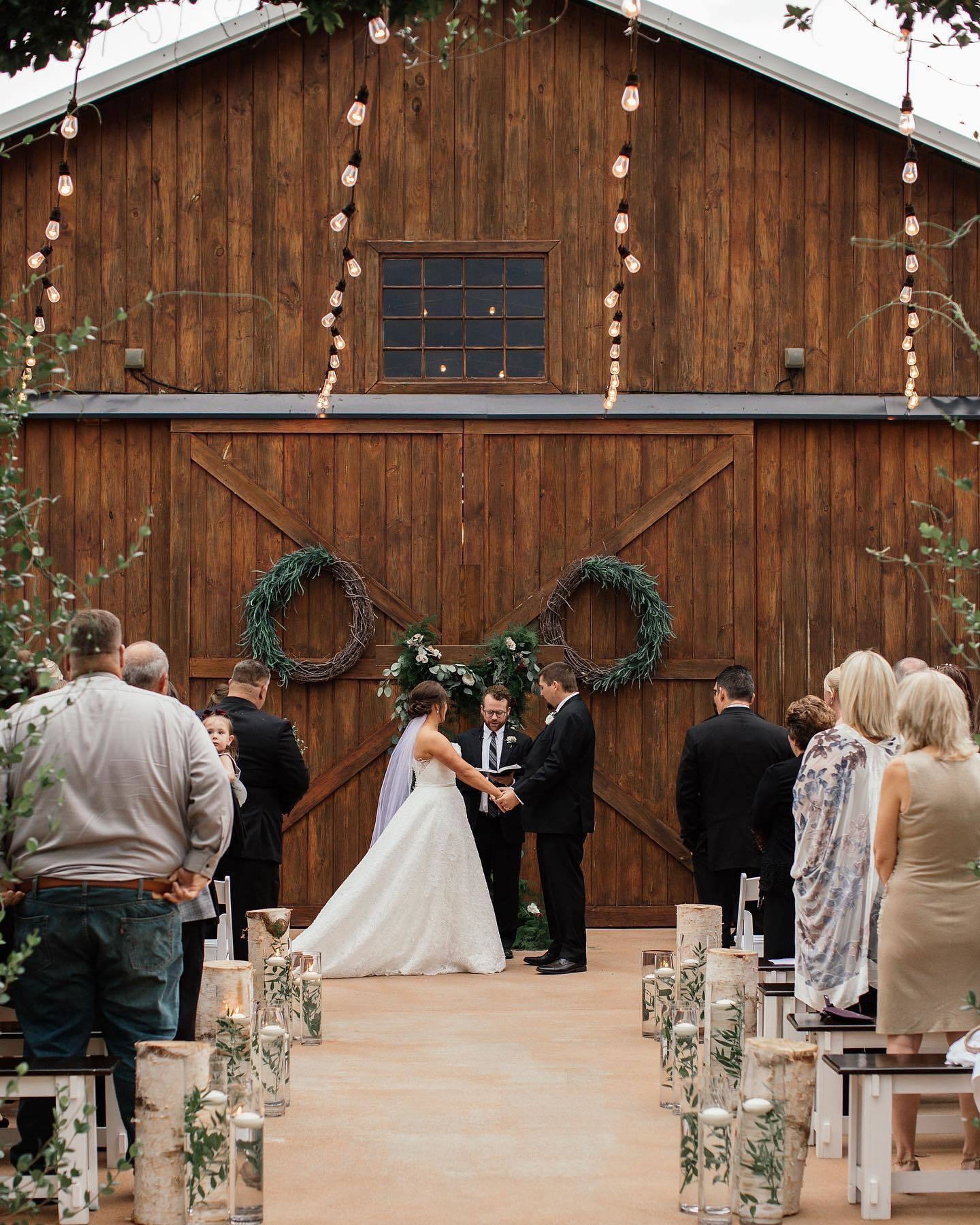 Outdoor Reception Area, an event space at The Wright Farm