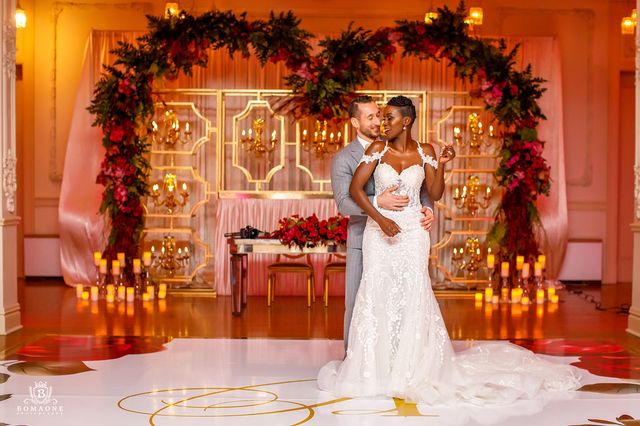 Featured photo from 50 Shades of Red Wedding at the Scottish Rite Museum Downtown Dallas