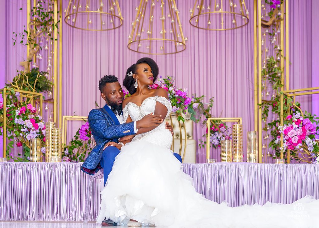 Enchanted Purple & Gold Wedding at Knotting Hill Place | Touch of Jewel  Events & Designs | PartySlate