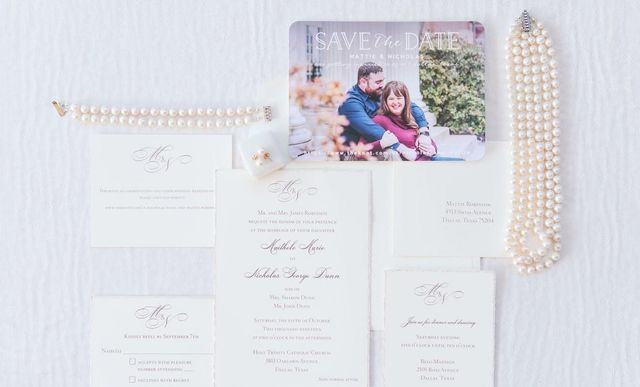 Featured photo from Custom Monogram Wedding Invite
