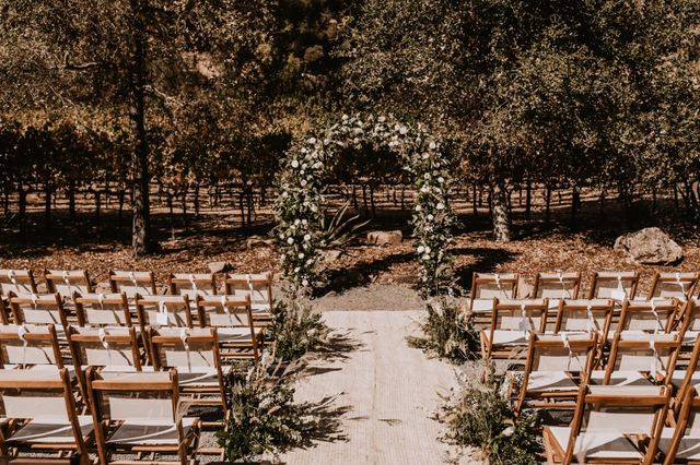 Featured photo from Neutral Outdoor Wedding at Calistoga Ranch in Calistoga, CA