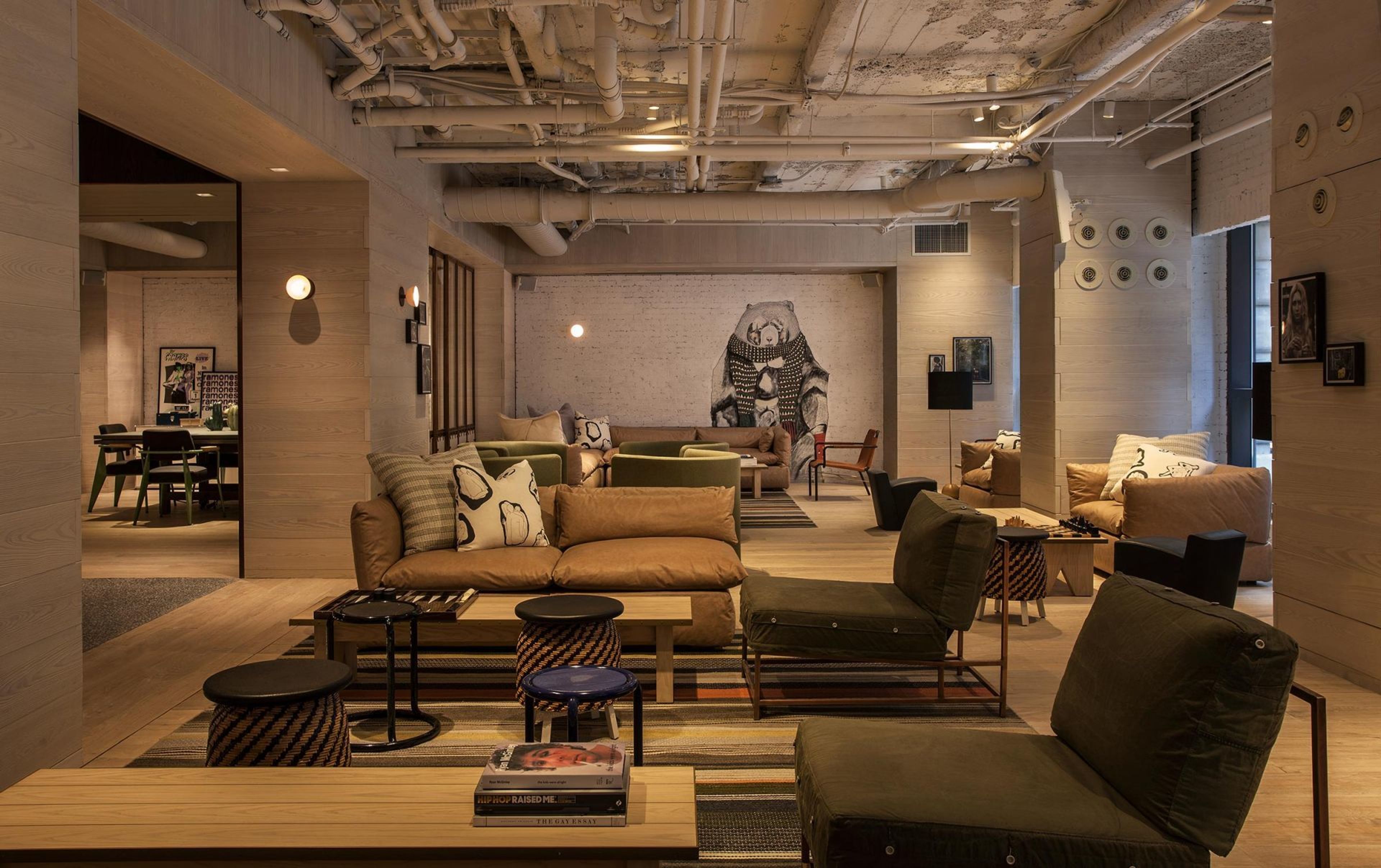 Bar Moxy, an event space at Moxy Times Square