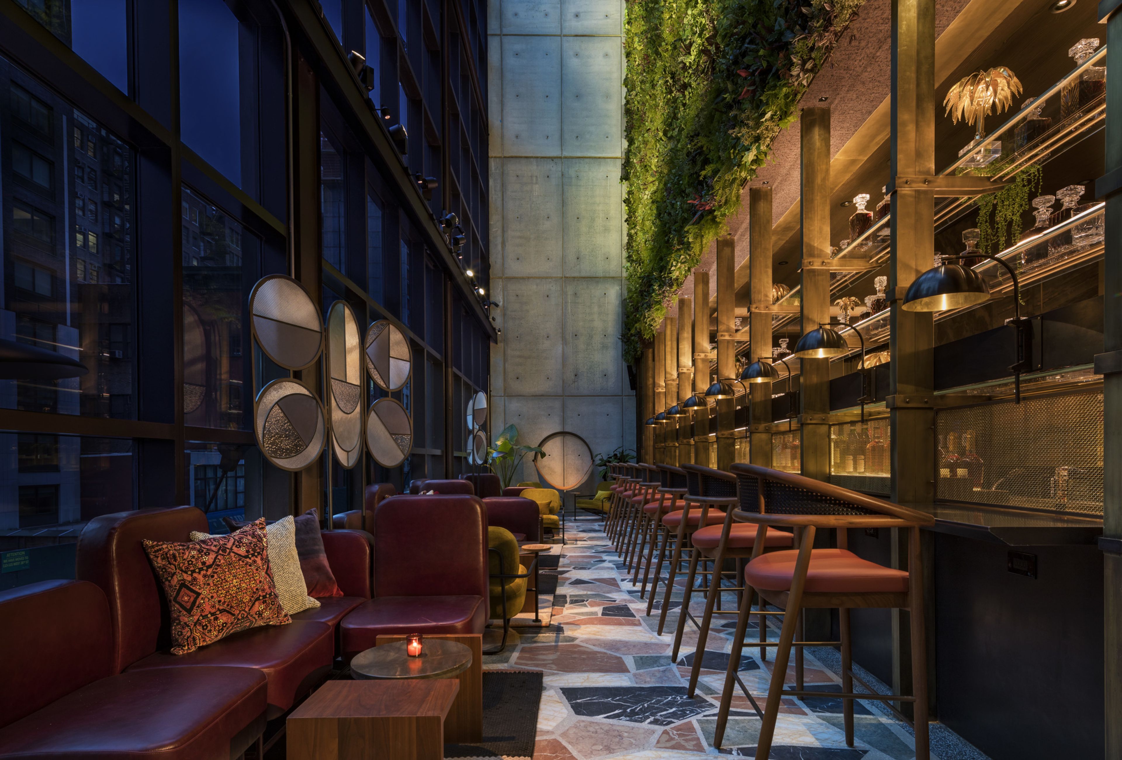 The Conservatory, an event space at Moxy Chelsea