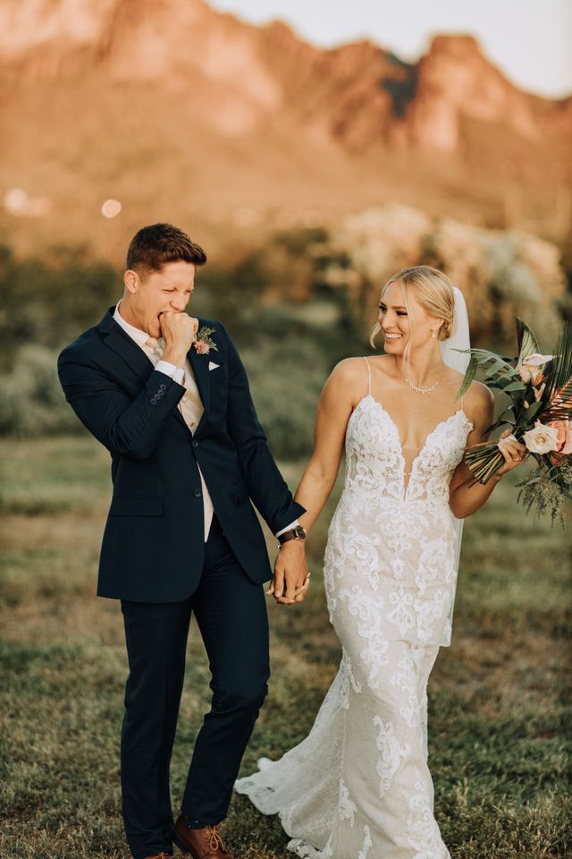 Featured photo from Arizona Spring Wedding with Modern Tropical Desert Vibe at The Paseo Event Venue