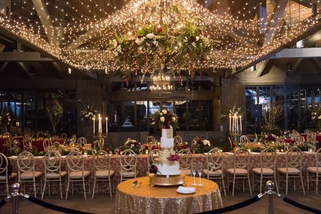 Featured photo from Red & Gold Wedding at Old Edwards Inn in Highlands, NC