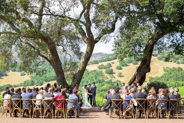 Featured photo from Blue and White Outdoor Wedding at Boot Hill at Kunde Winery in Kenwood, CA