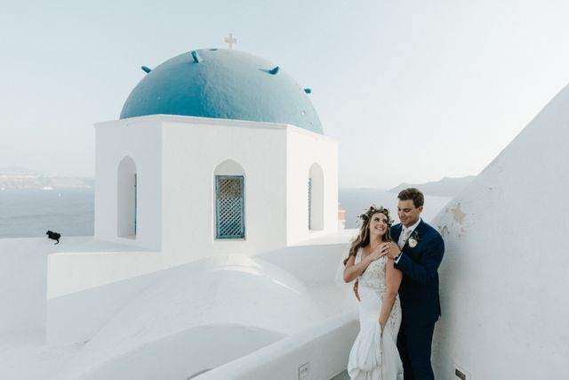 Featured photo from An Intimate Wedding In Santorini