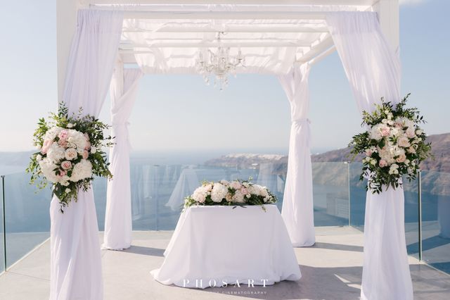 Featured photo from Stunning Romantic Destination Wedding in Santorini, Greece