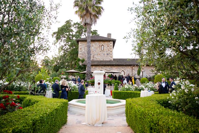 Featured photo from White Floral Outdoor Wedding at V. Sattui Winery in St. Helena, CA