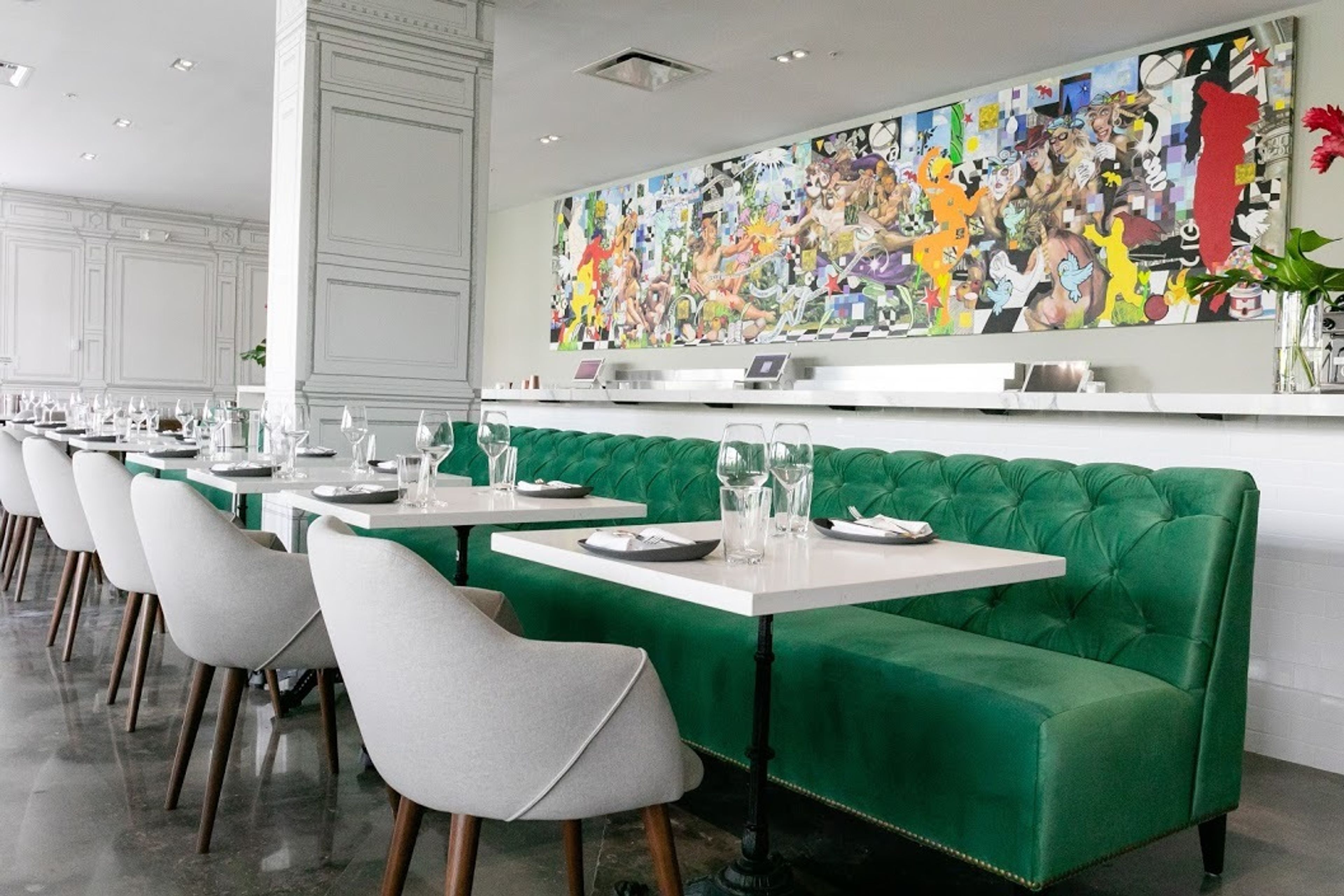 Leku Restaurant, an event space at Rubell Museum