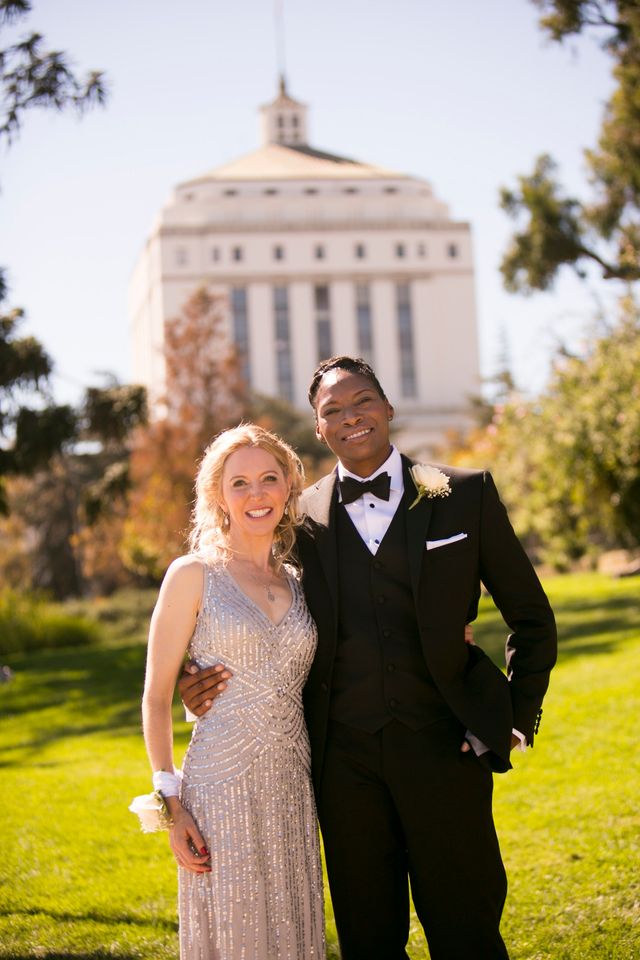 Featured photo from Lakeside Vintage LGBTQ+ Wedding