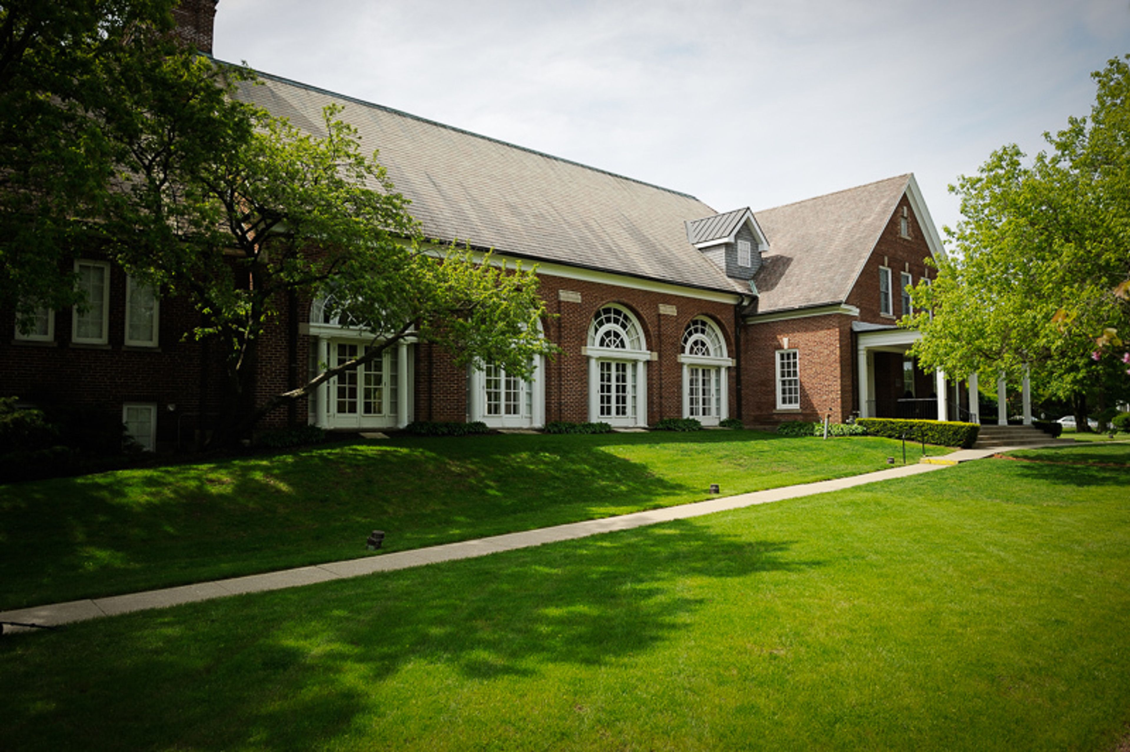 Heritage Garden, an event space at The Highland Park Community House
