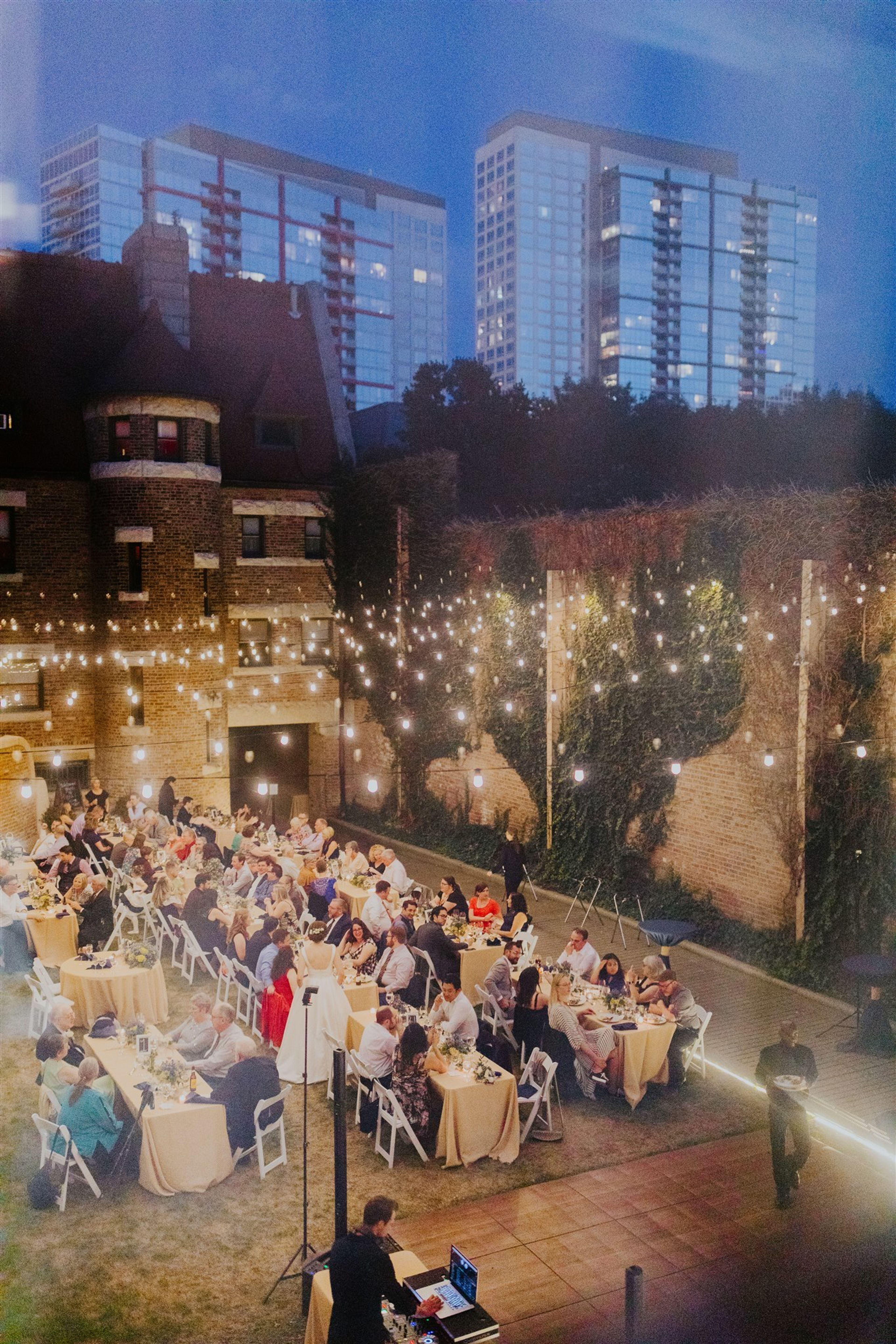 Courtyard, an event space at Glessner House